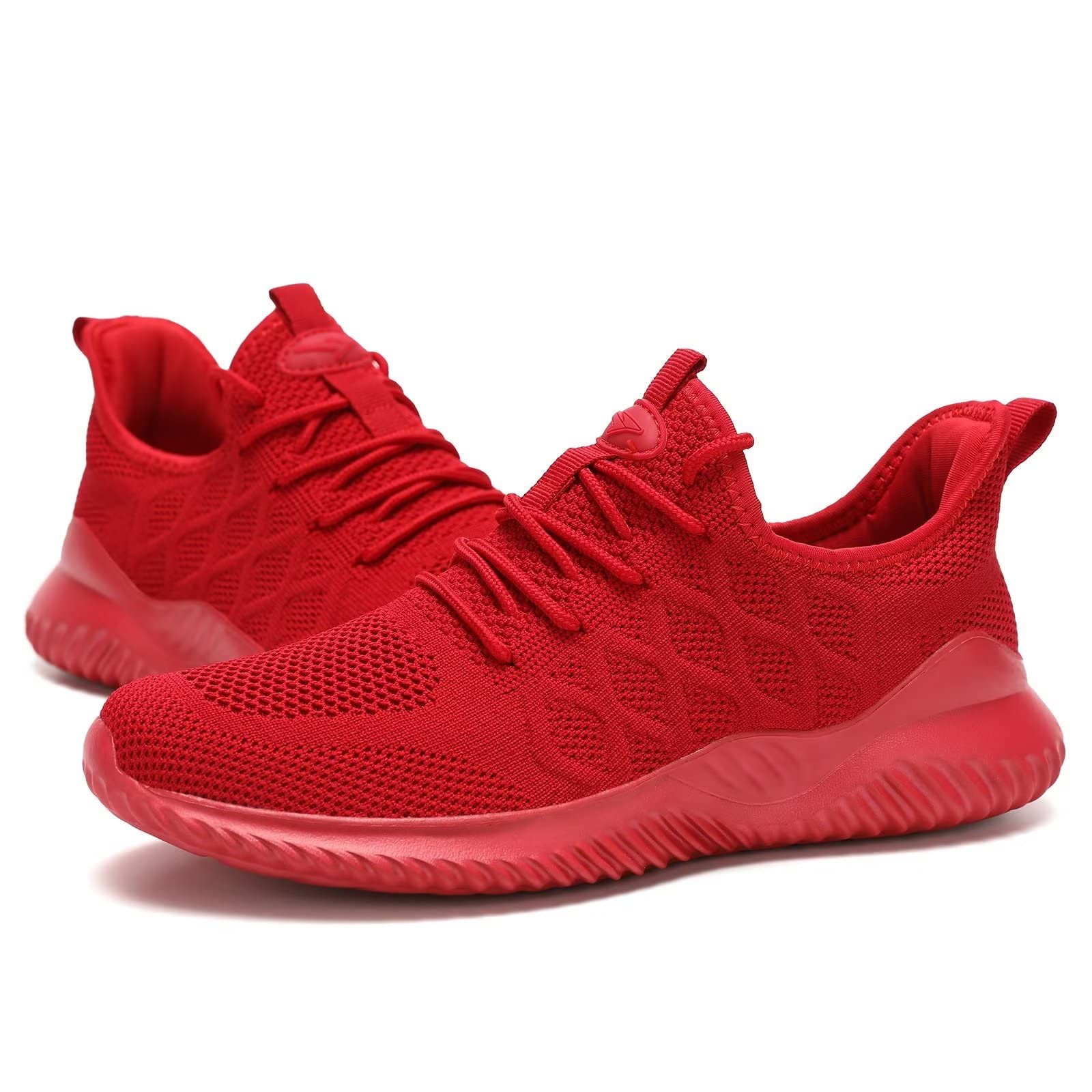 Men's Slip-On Running Shoes - Lightweight Breathable Mesh Sneakers for Walking, Tennis, Work & Sports | Casual Comfort for Daily Wear & Active Lifestyles