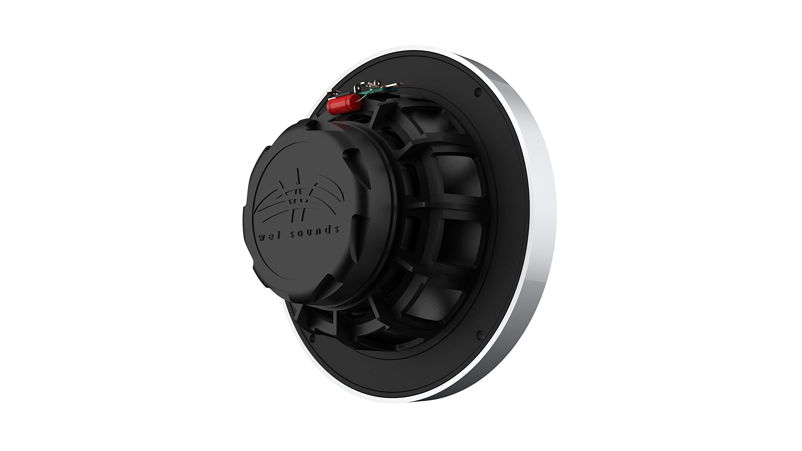 MRB2R Bluetooth Rocker Switch 200W Marine Audio System with Wet Sounds Recon 6-S 6.5