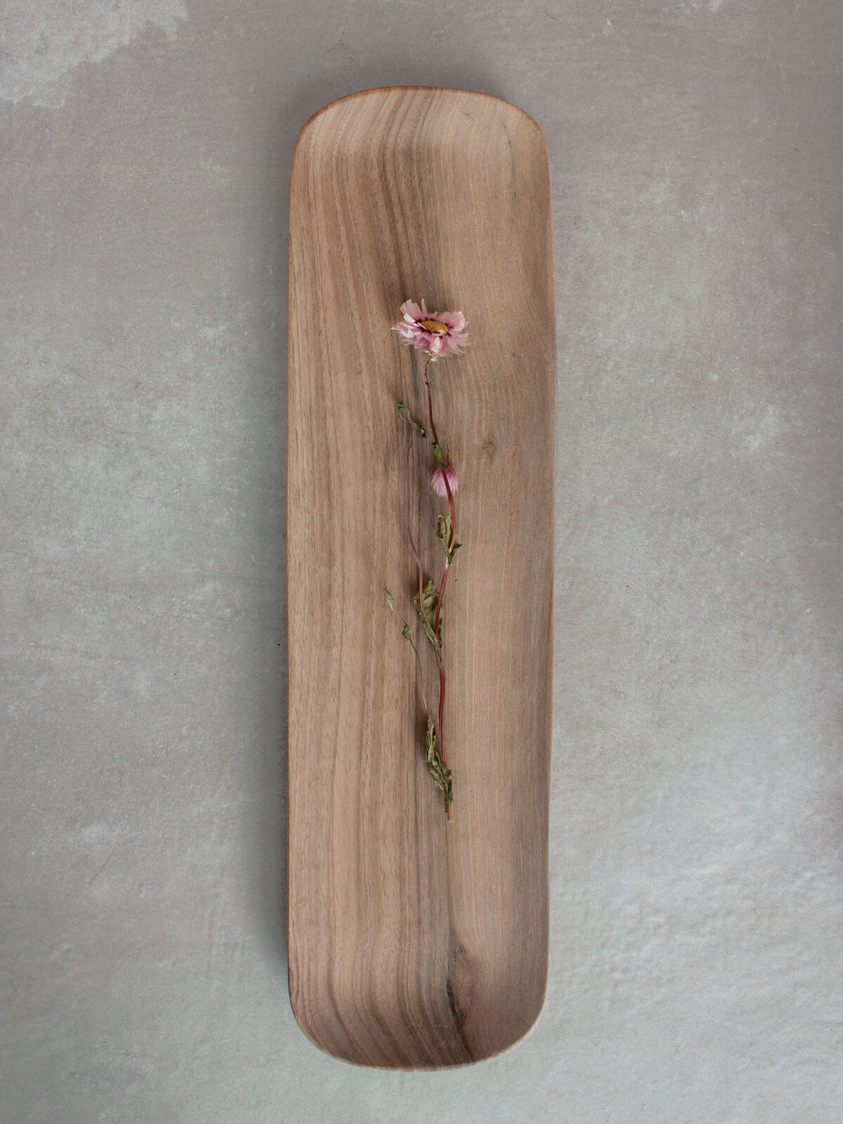 Handcrafted Walnut Wood Serving Tray - Rustic Wooden Charcuterie Board for Cheese, Fruits & Appetizers - Perfect for Entertaining, Weddings & Home Decor