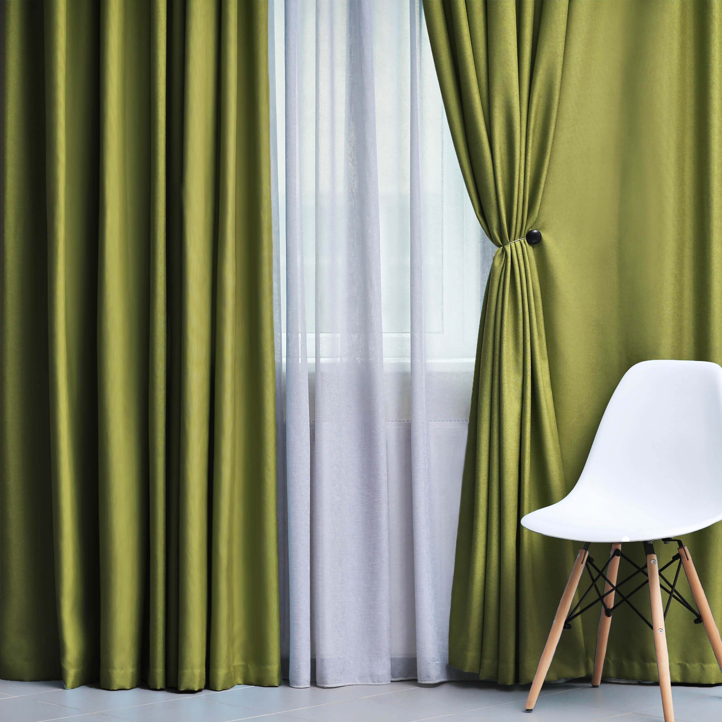 Blackout Curtains with Grommet Top - Solid Classic Modern Window Treatment for Bedroom & Living Room - Noise Reducing & Light Blocking for Better Sleep