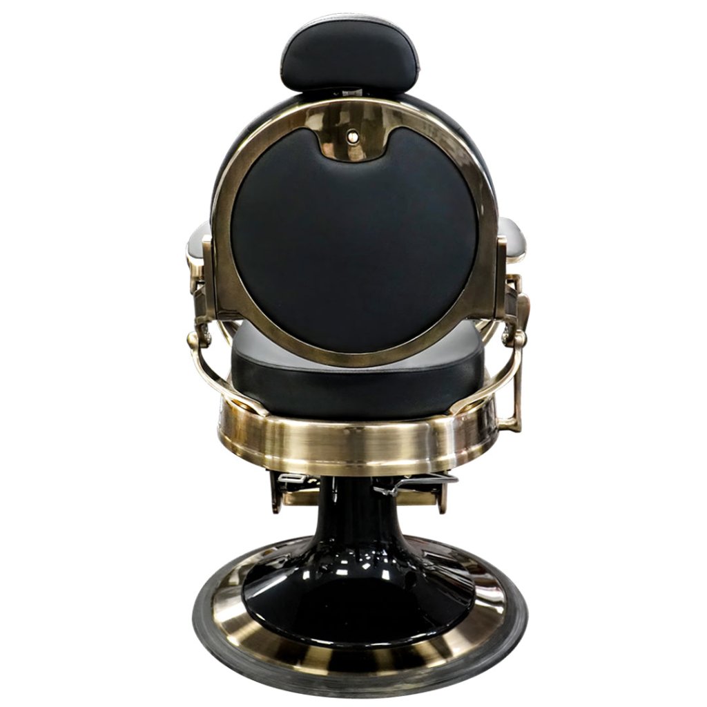 Greenlife® Advanced Premium Antique Bronze Barber Chair - Professional Salon Styling Chair for Haircuts & Shaves - Perfect for Barbershops, Salons & Home Grooming Stations