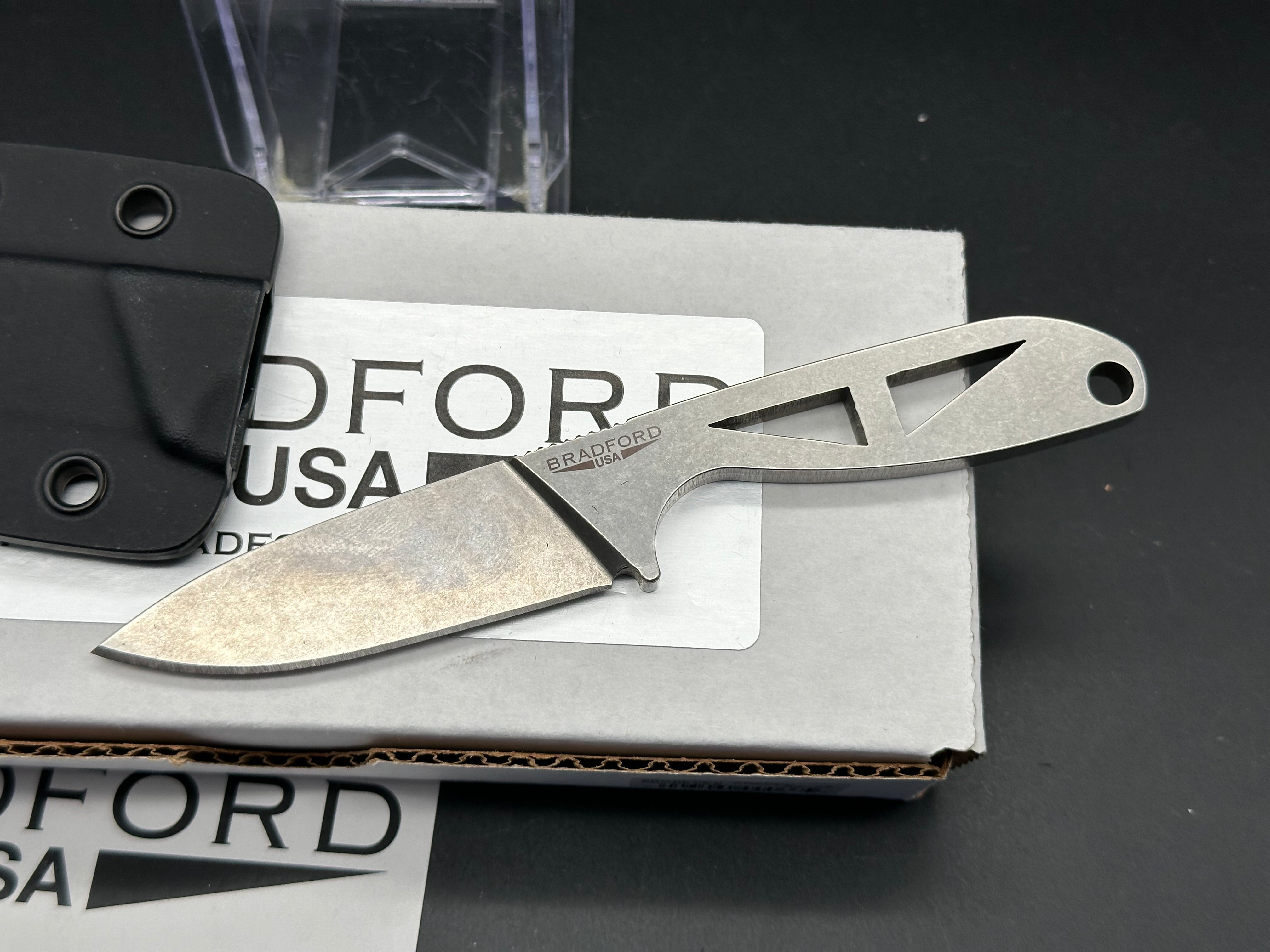 Bradford Knives G Necker Fixed Blade Neck Knife - 2.88
