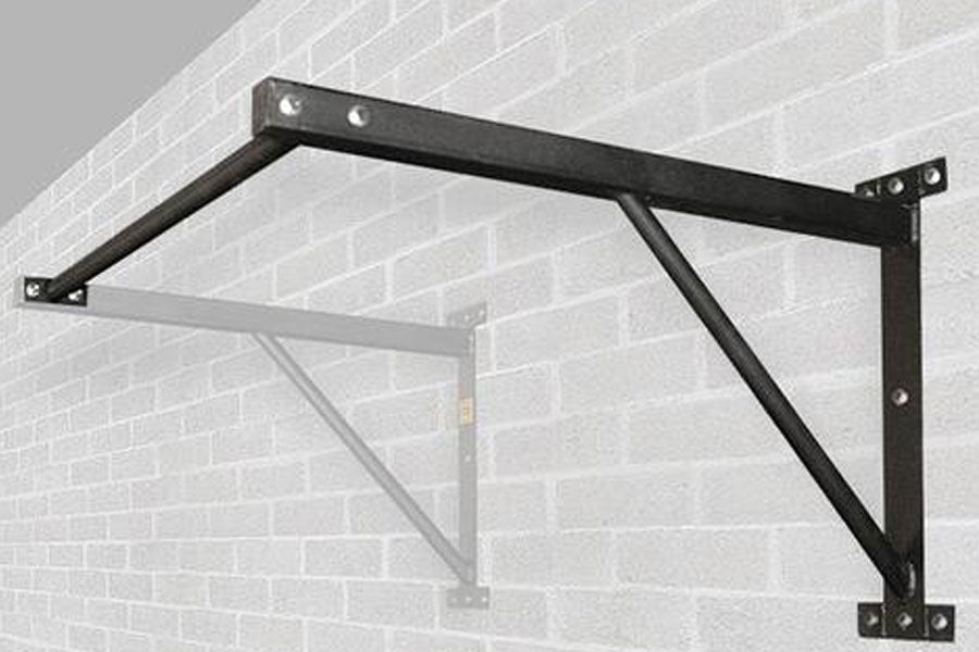 Warrior Add-On Wall Mounted Chin Up Bar - Heavy Duty Pull Up Bar for Home Gym, Doorway & Outdoor Workouts - Perfect for Strength Training & Fitness