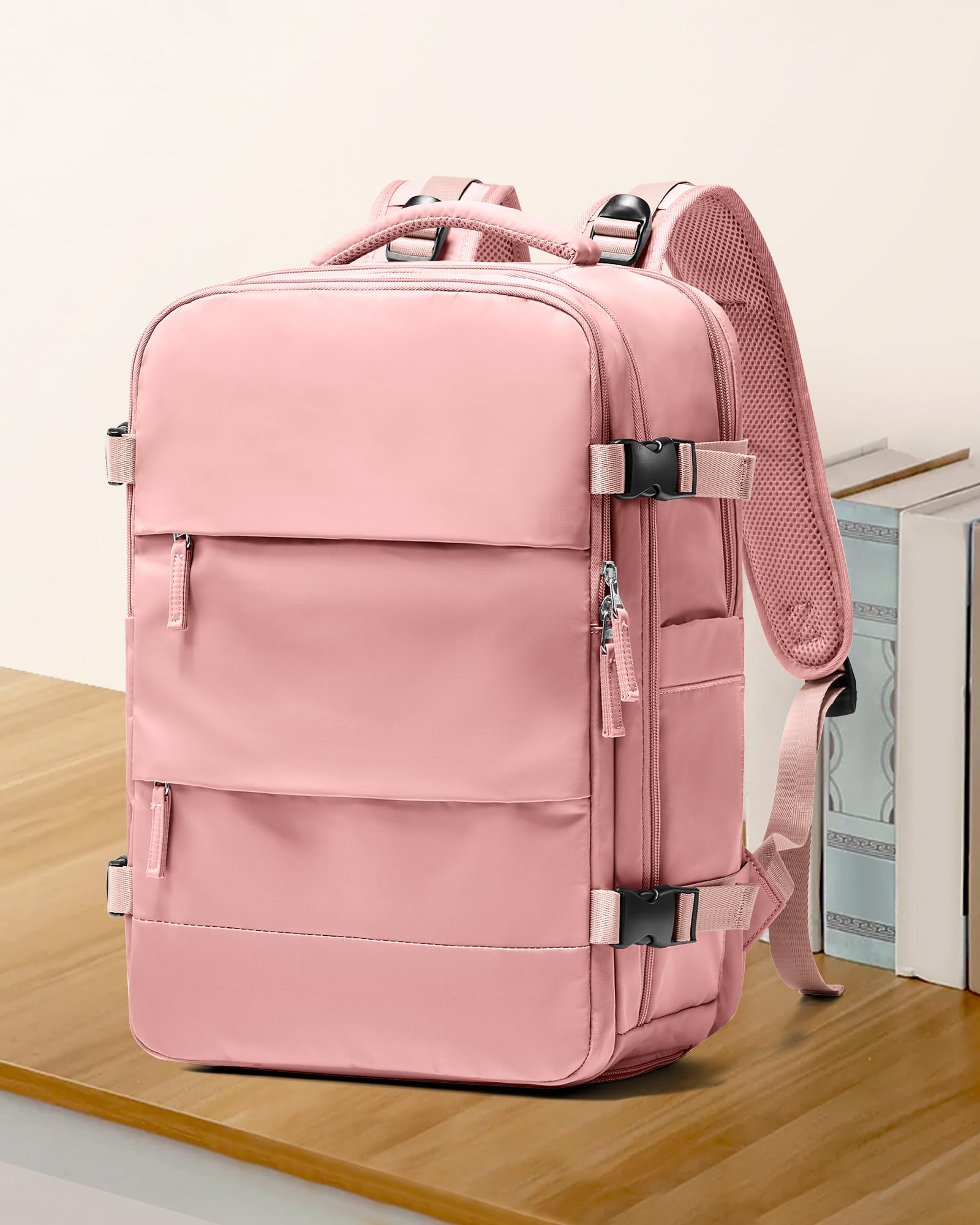 Coowoz Large Travel Backpack for Women & Men - Waterproof Carry On Backpack, Hiking Backpack for Outdoor Sports, Casual Daypack - Perfect for Air Travel, Camping, Hiking and Daily Commute