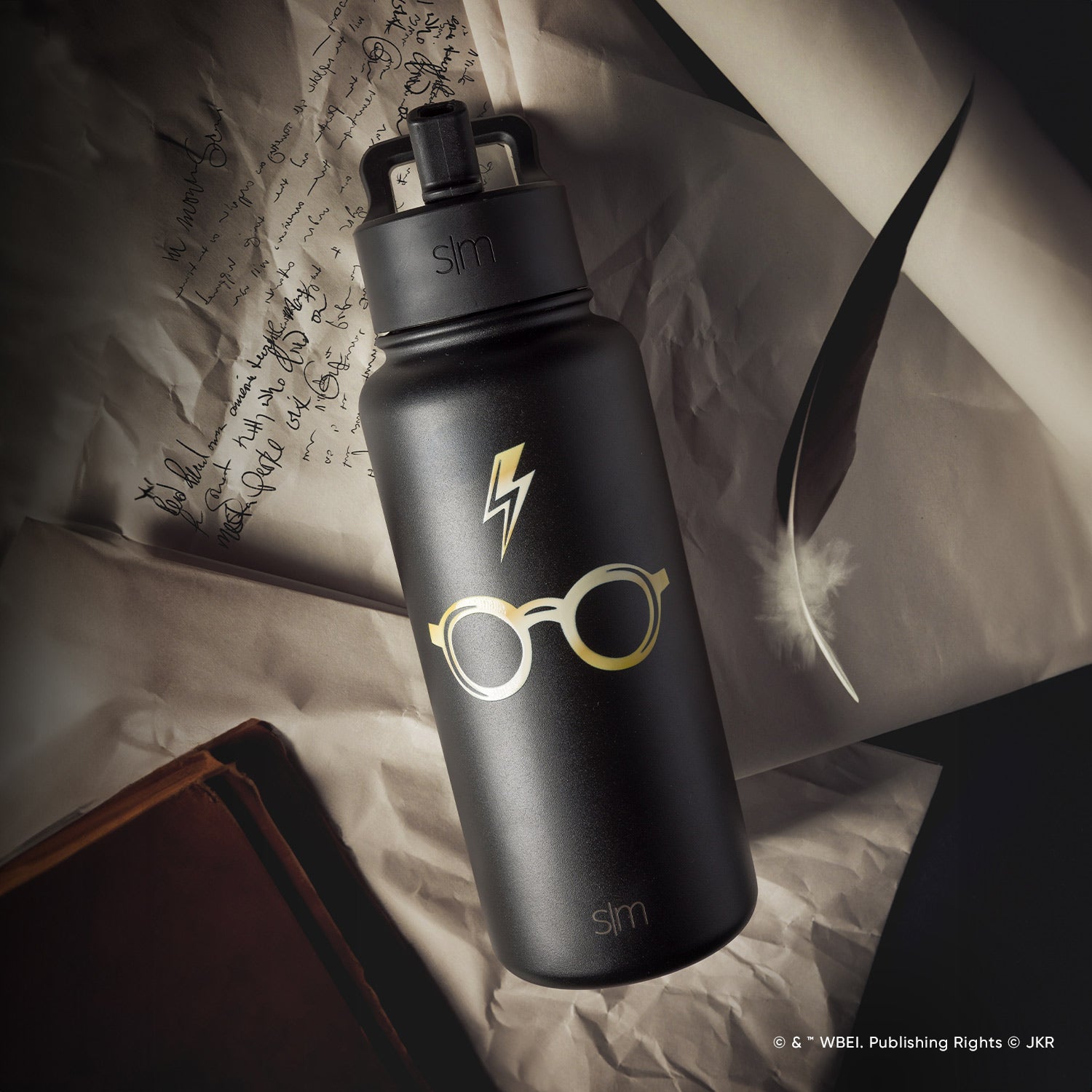 Summit Insulated Water Bottle with Straw Lid - Leak Proof, BPA Free Stainless Steel Thermos for Hiking, Gym & Outdoor Activities
