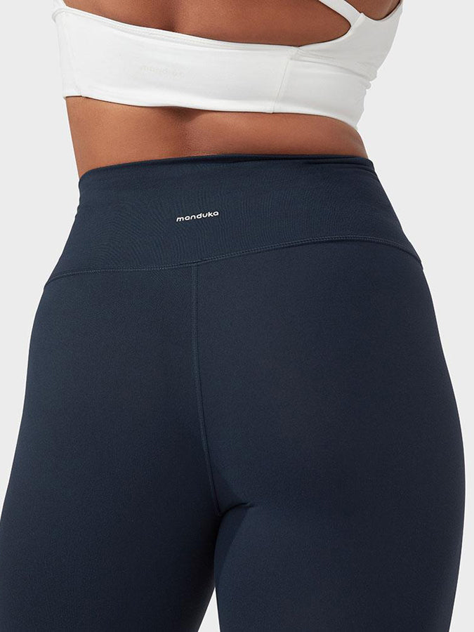 Manduka Foundation High Rise Women's Leggings - Yoga Pants for Women with Tummy Control - Perfect for Yoga, Pilates, Gym & Everyday Wear