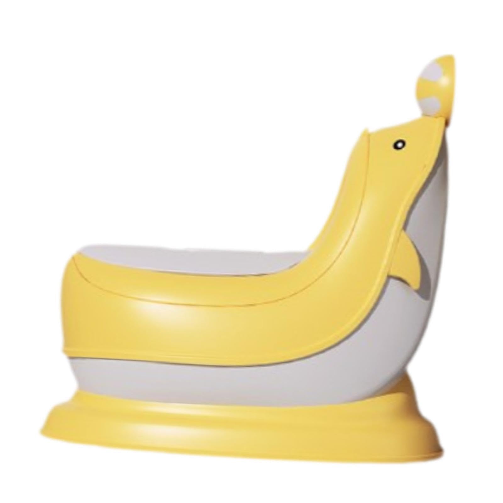 EHJRE Baby Potty Training Seat with Splash Guard - Adjustable Toddler Toilet Seat for Boys & Girls - Non-Slip Design for Safe Bathroom Training - Perfect for Home, Daycare & Travel Use