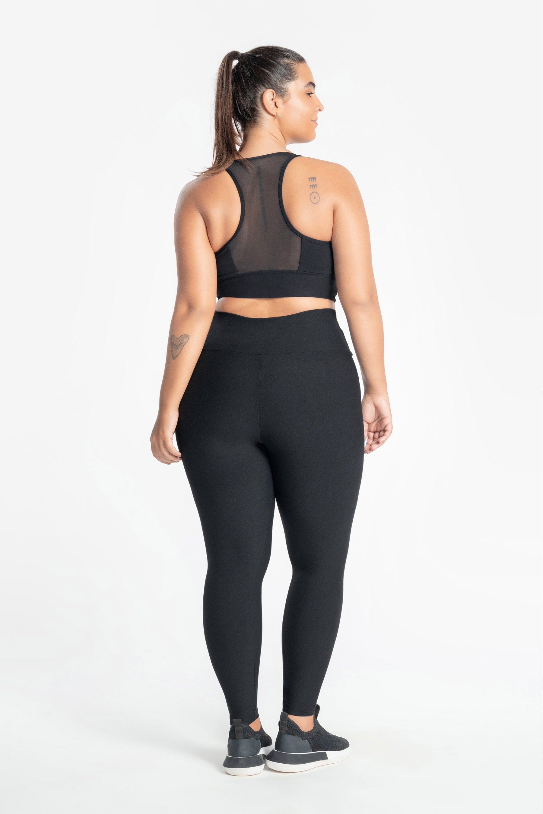 High-Waisted Essential Active Tights for Women - Comfortable Workout Leggings for Yoga, Running & Gym - Live!+ Fitness Collection