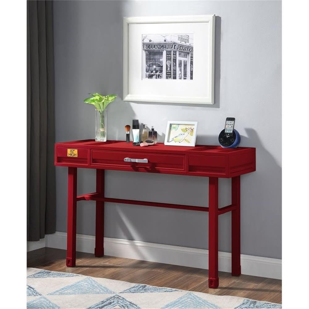 Red Acme Cargo Vanity Desk for Home & Office Use