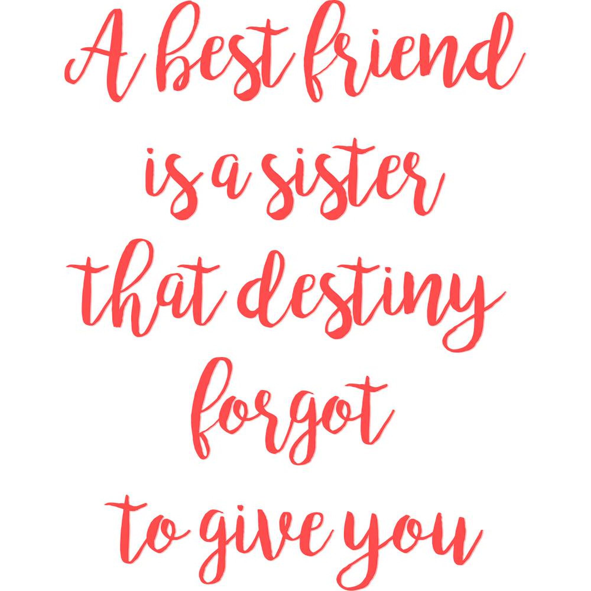 Best Friend Sister Ceramic Coffee Mug 11 oz (325 ml) - Perfect Gift for Sisters, Friends & Coffee Lovers
