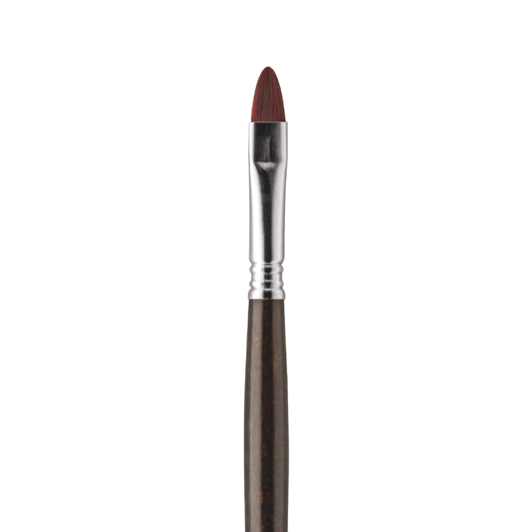 Escoda Primera Series 4150 Professional Artist Brush - Size 30 Synthetic Teijin Filament for Oil & Acrylic Painting - Bright Shape Maroon Bristles - Perfect for Canvas, Portrait & Fine Art Painting