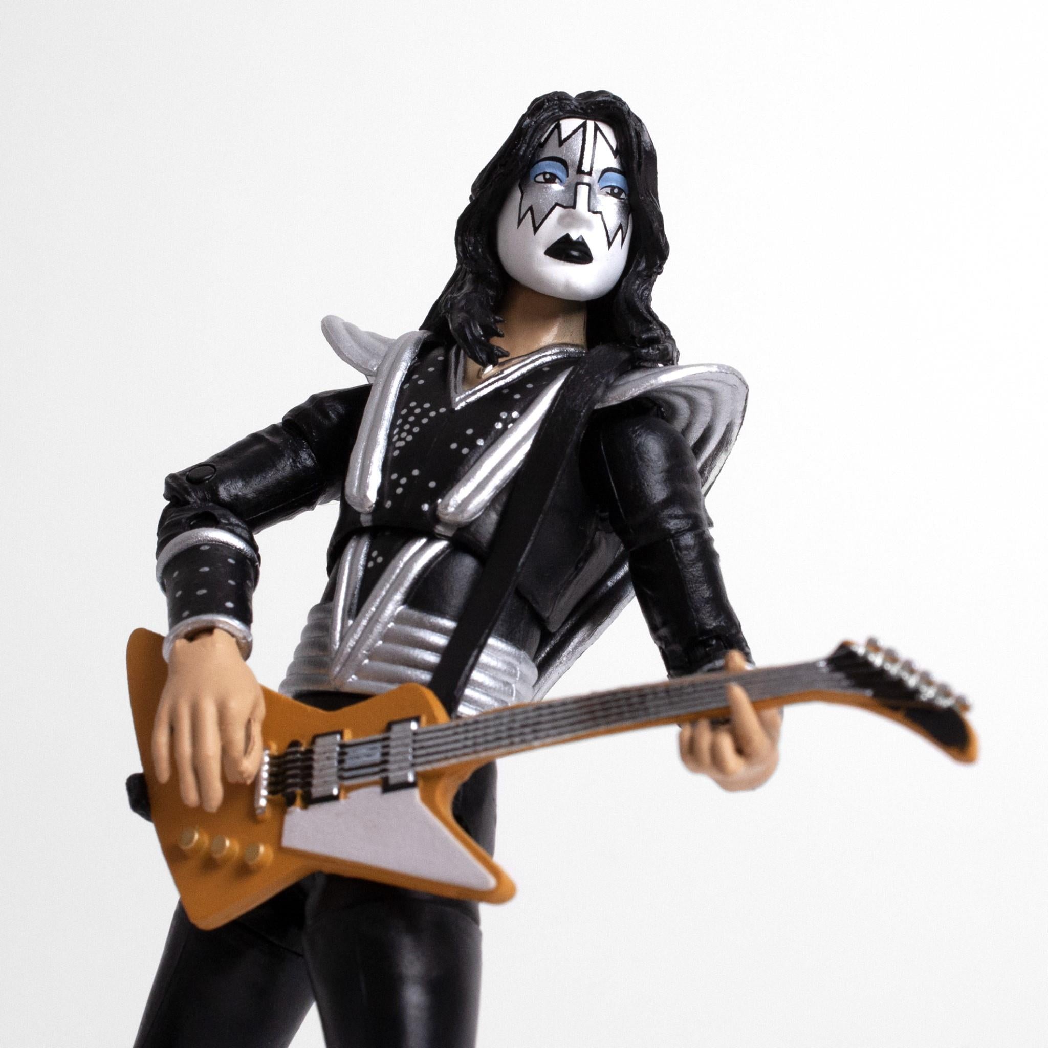 Ace Frehley The Spaceman KISS BST AXN 5-Inch Collectible Action Figure - Perfect for Music Fans, Collectors & Gift Giving