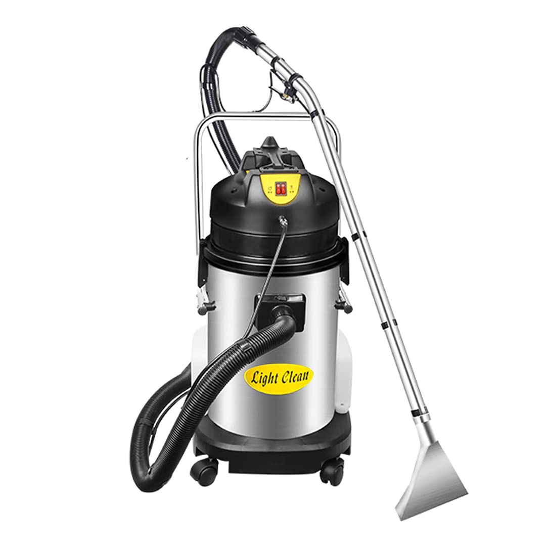 Commercial Upright Carpet Cleaner Machine - 40L/11Gal 3-in-1 Carpet Extractor with Telescoping Wand Tool Kit (110V) - Powerful Deep Cleaning for Home, Office & Hotel Carpets