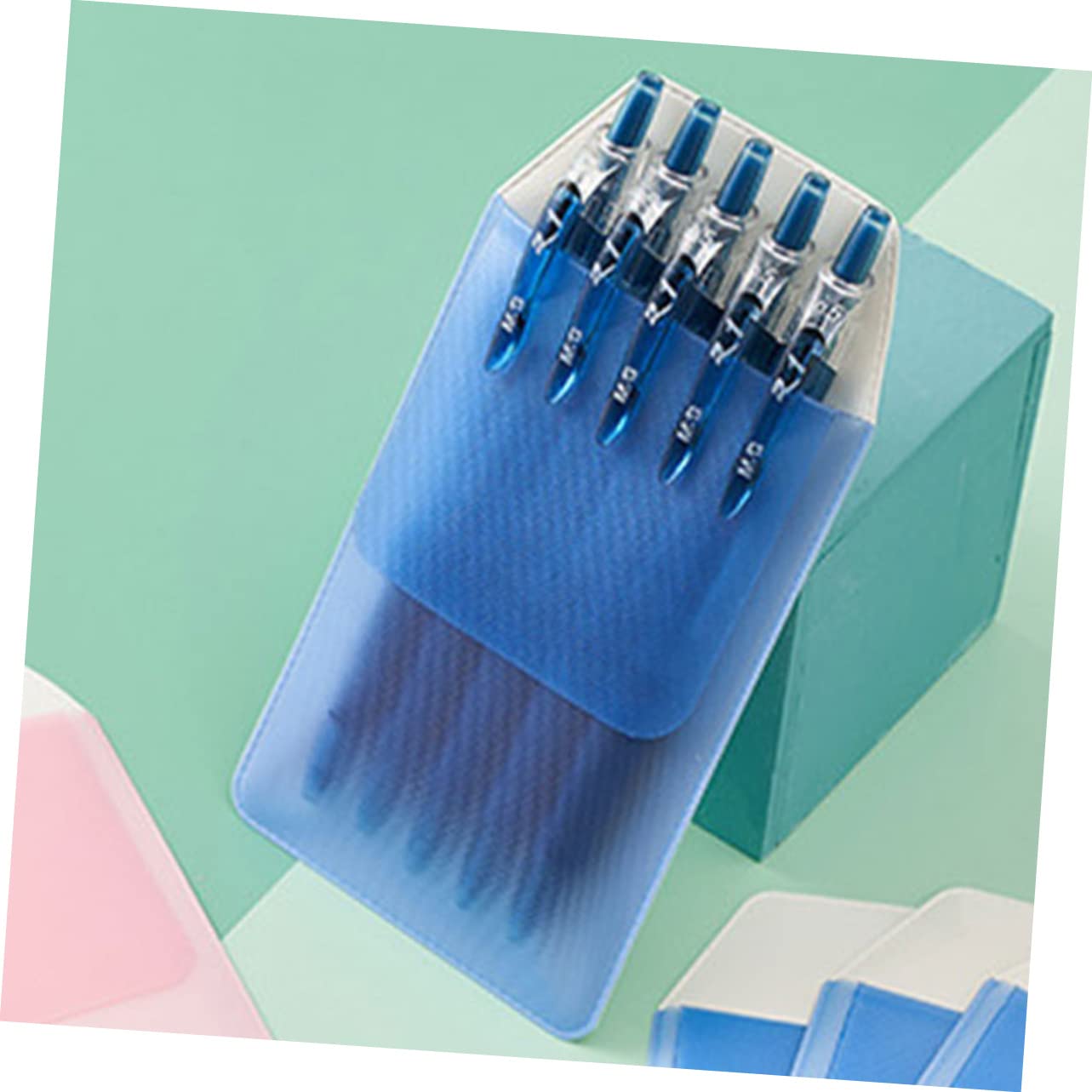 12-Pack PVC Doctor Pen Holders - Anti-Loss Leak-Proof Pencil Pouch for Nurses & Medical Professionals | Hospital Accessory Organizer for Stethoscopes, Pens & Medical Tools (Ideal for ER, Clinics & Nursing Stations)