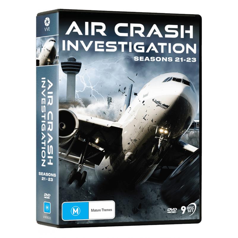 Air Crash Investigations Seasons 21 & 23 - Aviation Disaster Documentary Series | Perfect for Aviation Enthusiasts & Safety Professionals