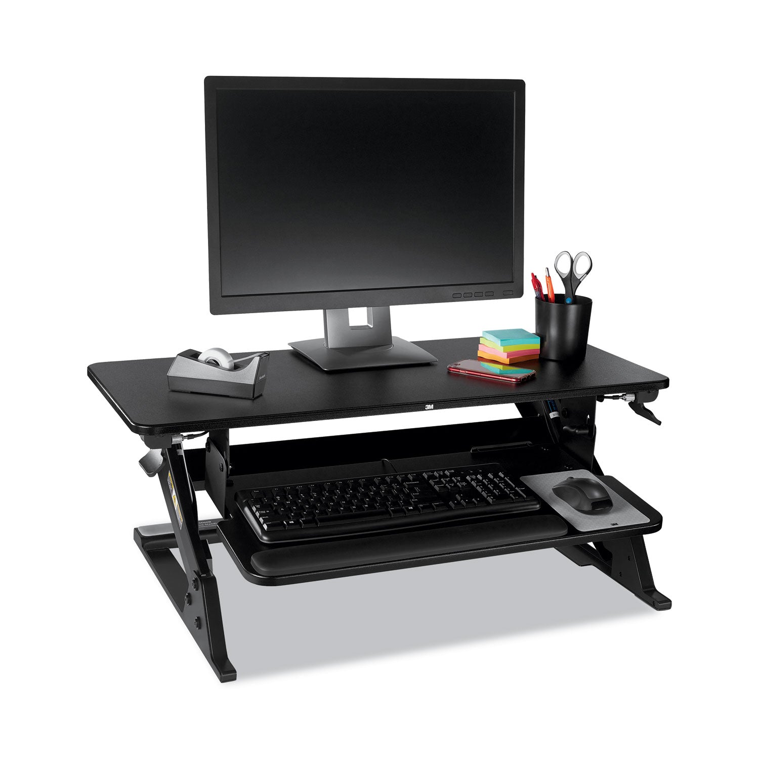 3M™ Precision Height Adjustable Standing Desk - 35.4