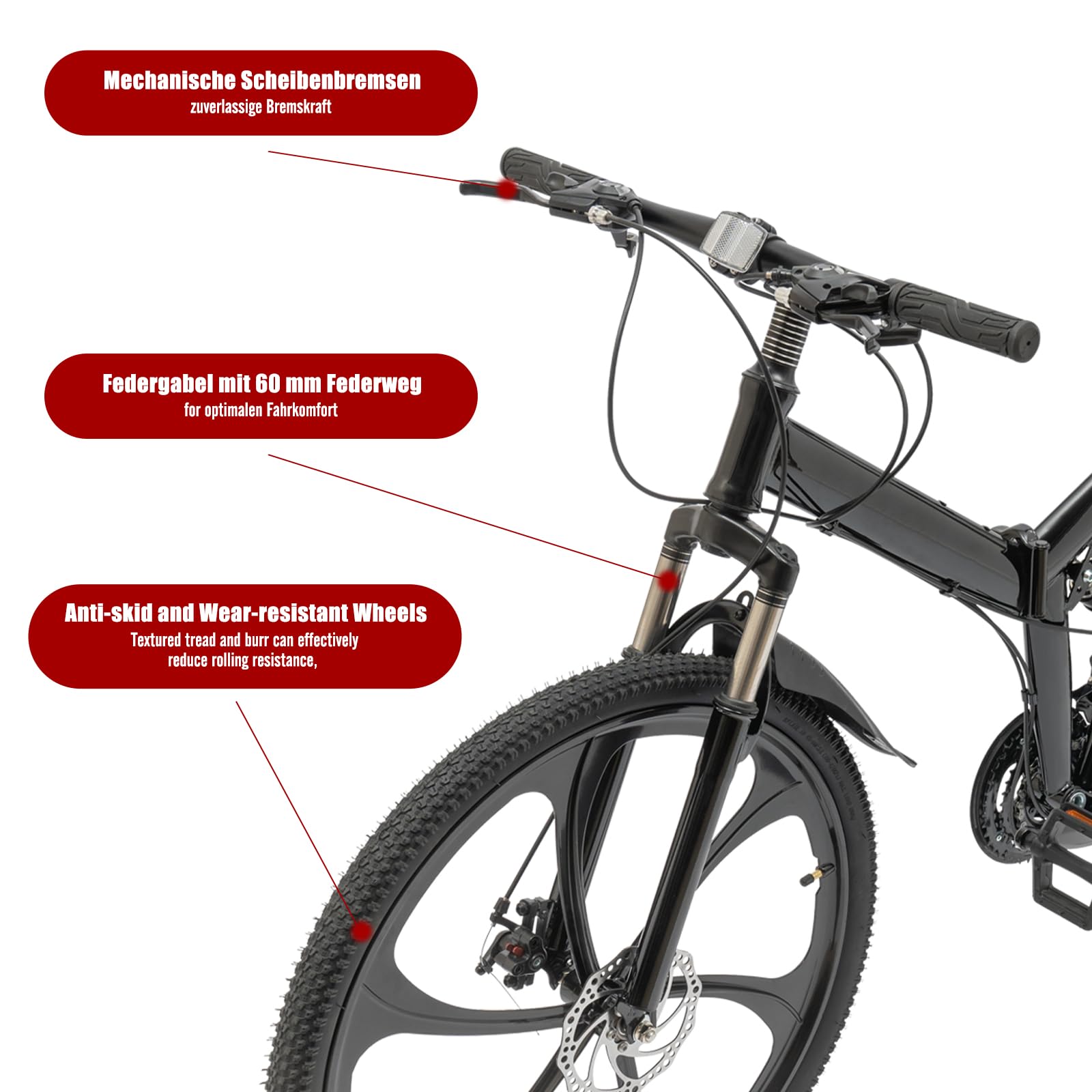 TBVECHI 20 Inch Folding Bike for Adults - 7-Speed Shimano Gear System, Adjustable Seat Height, Lightweight Aluminum Frame - Perfect for Commuting, Camping & Travel (Men & Women)