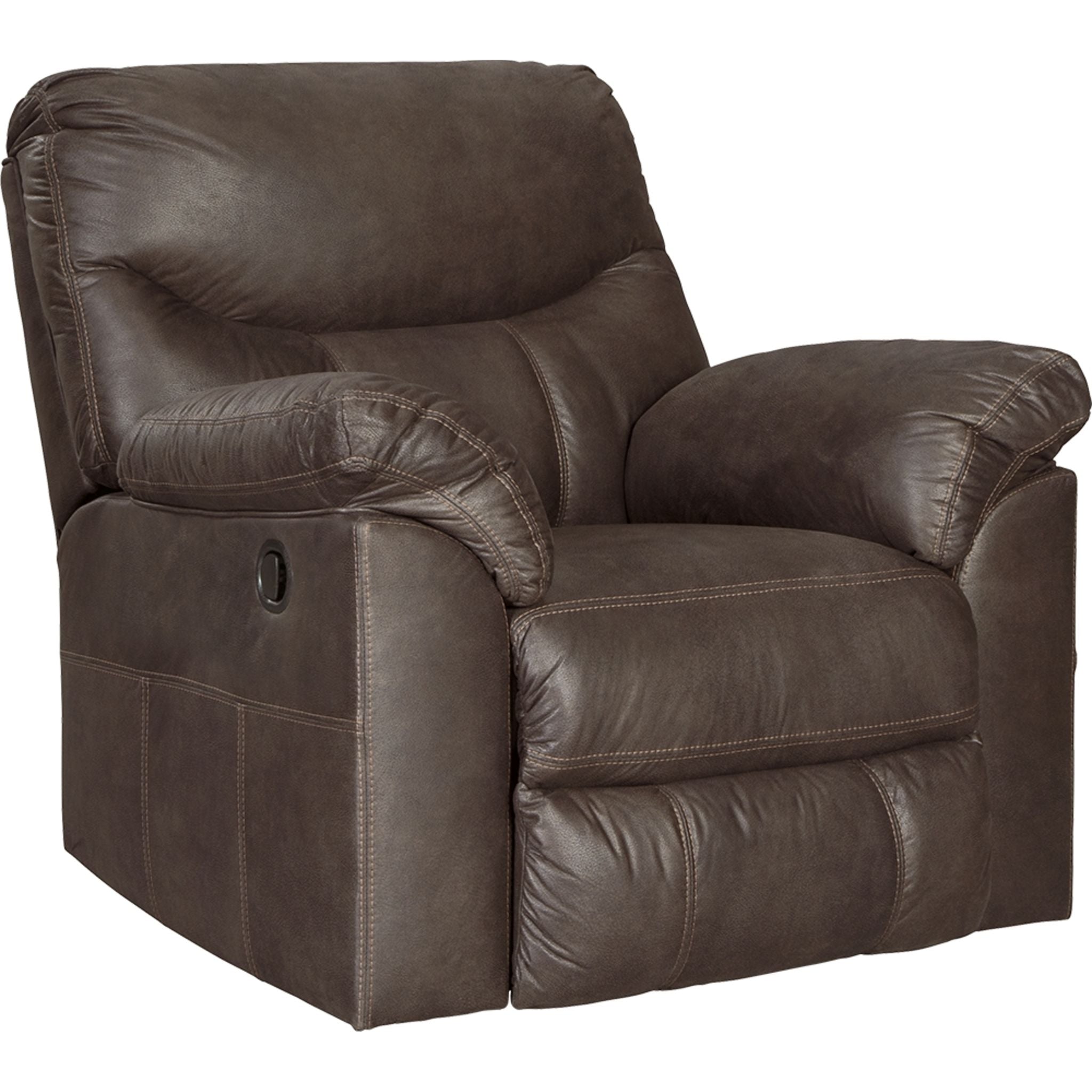 Boxberg Rocker Recliner Chair - Teak Wood Glider Rocking Chair with Padded Cushions - Perfect for Nursery, Living Room & Patio Relaxation