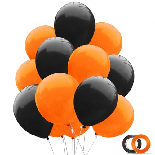 Black and Orange