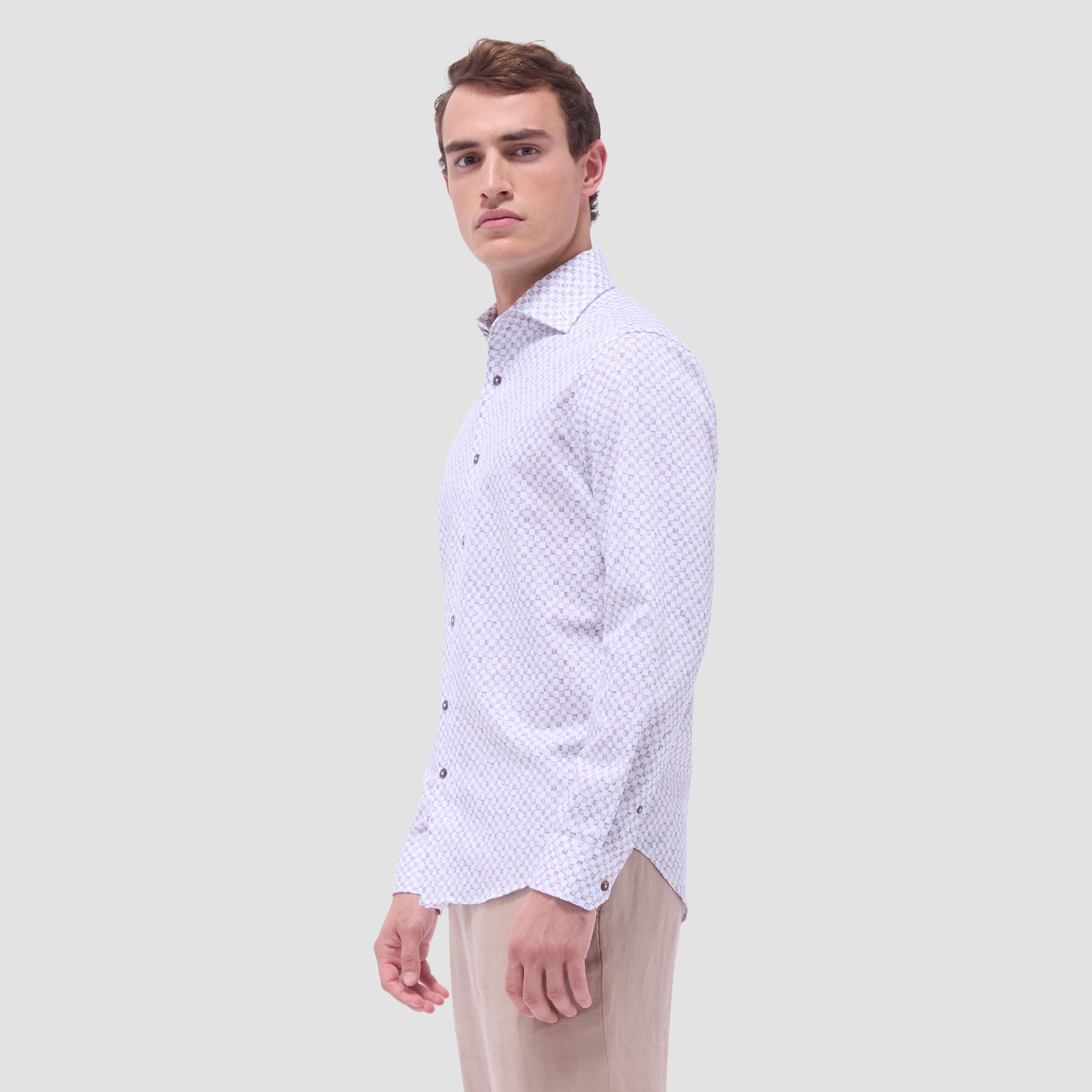 Alvin Checkerboard Shirt for Men - Classic Plaid Button Down Shirt - Casual & Business Wear - Perfect for Office, Date Night and Weekend Outings