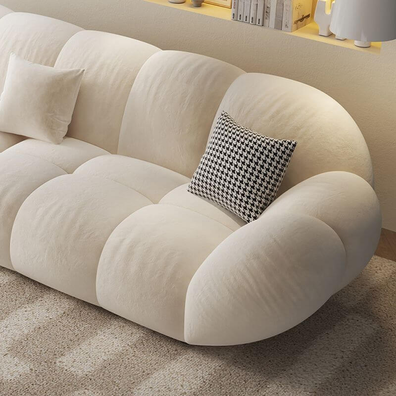 L-Shaped Left-Facing Reclining Sofa with Concealed Support for 5/4/3 Seaters - Perfect for Living Room, Home Theater & Family Gatherings