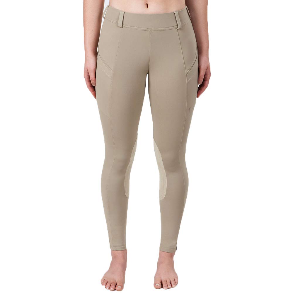 Irideon Kids Bending Line Tights Classic Tan - Small Size | Comfortable & Durable Leggings for Girls & Boys | Perfect for Dance, Gymnastics & Everyday Play