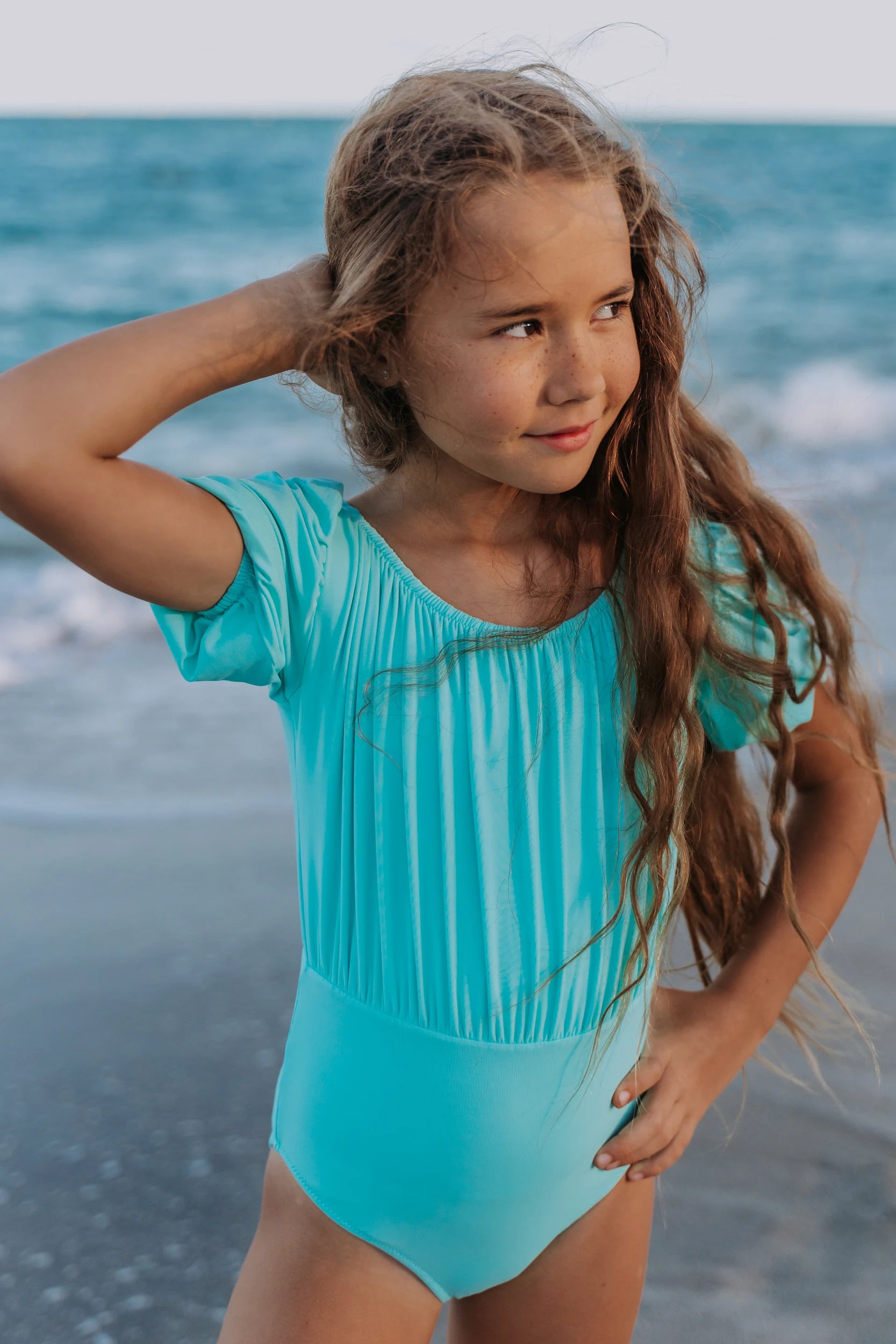 Katya Azul One Piece Swimsuit - Stylish Women's One-Piece Bathing Suit for Beach & Pool - Perfect for Swimming, Sunbathing, and Summer Vacations