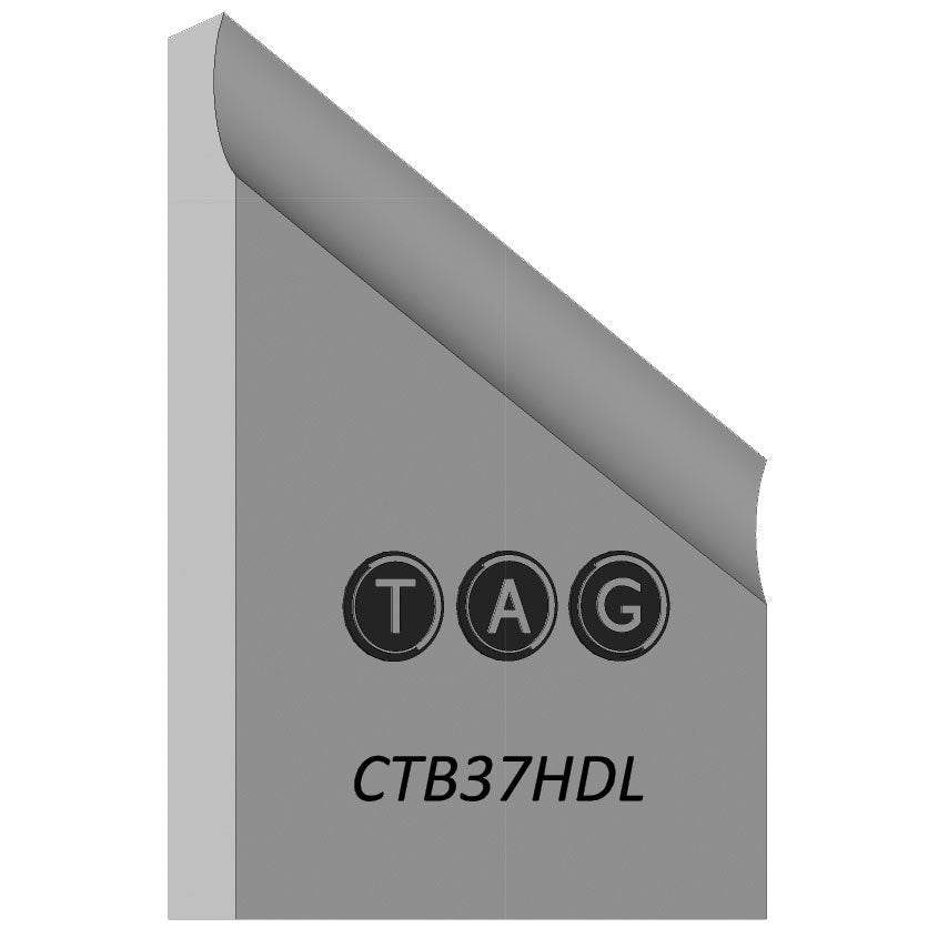 B&B Pipe Tools CTB3710HDL 37.5 Degree Bevel Cutting Tool for 10mm Thick Pipes - Heavy Duty Large Size for Plumbing, HVAC and Industrial Pipe Installation
