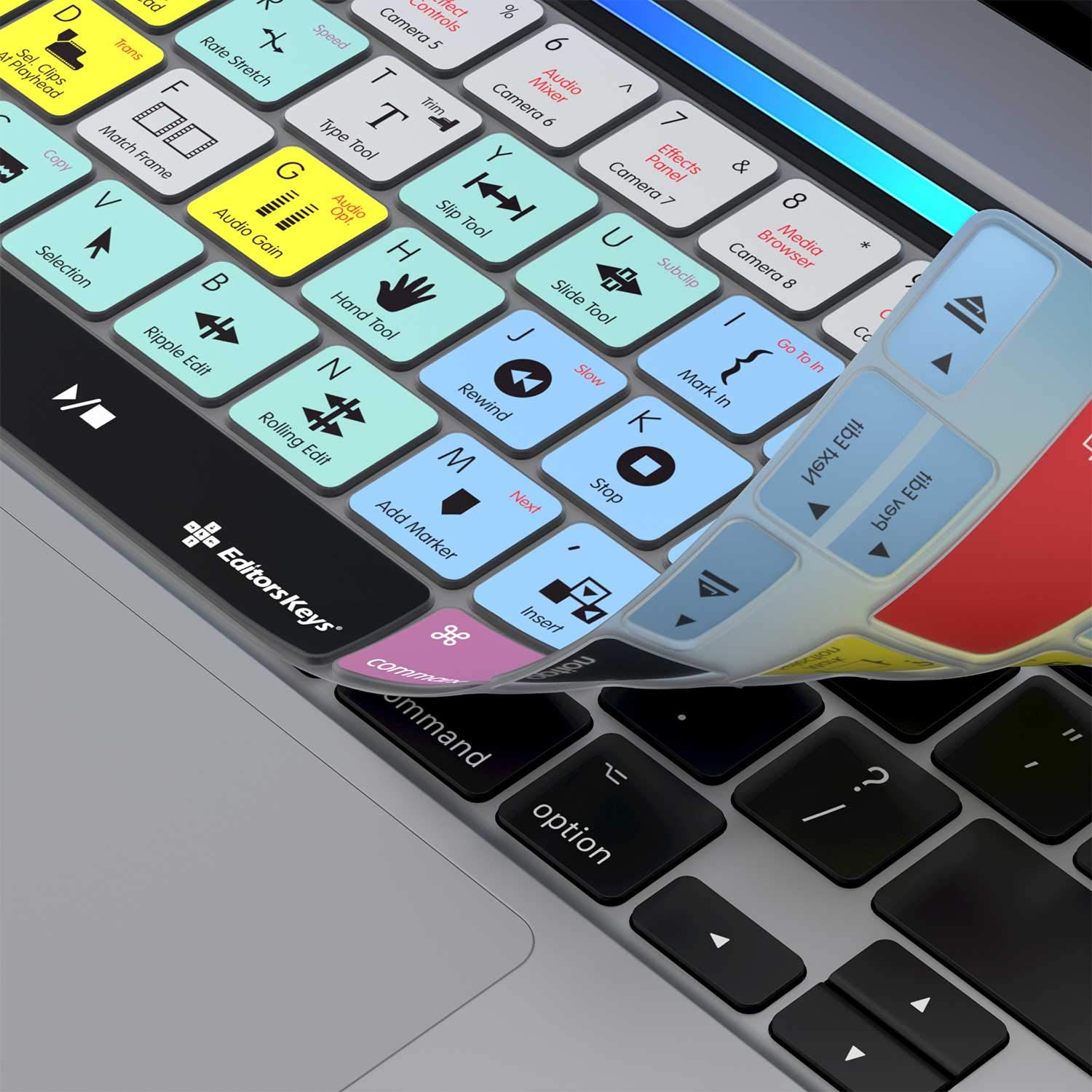 Adobe Premiere Pro Keyboard Cover for MacBook Pro 13
