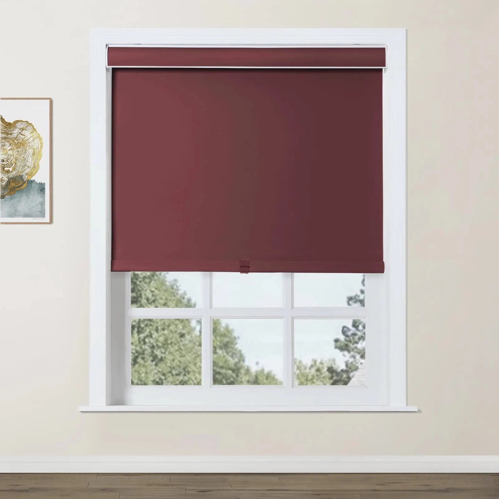Premium Blackout Cordless Roller Shades for Windows - Light Blocking, Noise Reducing, Energy Efficient - Perfect for Bedrooms, Nurseries & Home Theaters