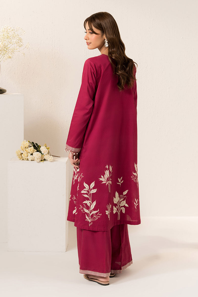 CERISE GLOW 2-Piece Outfit Set (Shirt & Pants) for Women - Casual & Office Wear - Perfect for Work, Dates & Everyday Fashion