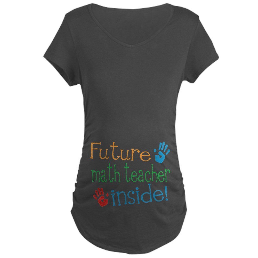 Math Teacher Maternity T-Shirt - Funny Pregnancy Tee for Educators - Perfect for Classroom, Baby Shower & Teacher Appreciation Gifts
