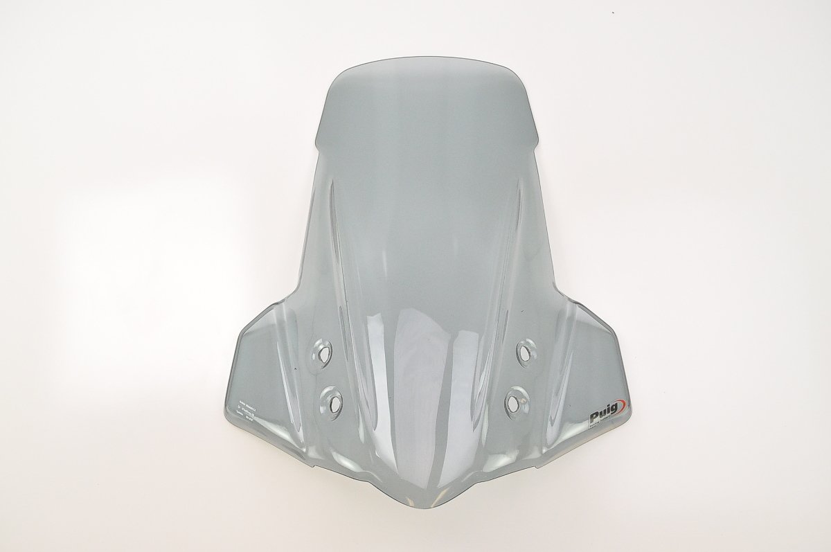 PUIG Touring Windscreen - Clear 5992H Motorcycle Windshield for Harley, Honda, Yamaha - High-Quality Protection for Long Rides & Highway Cruising