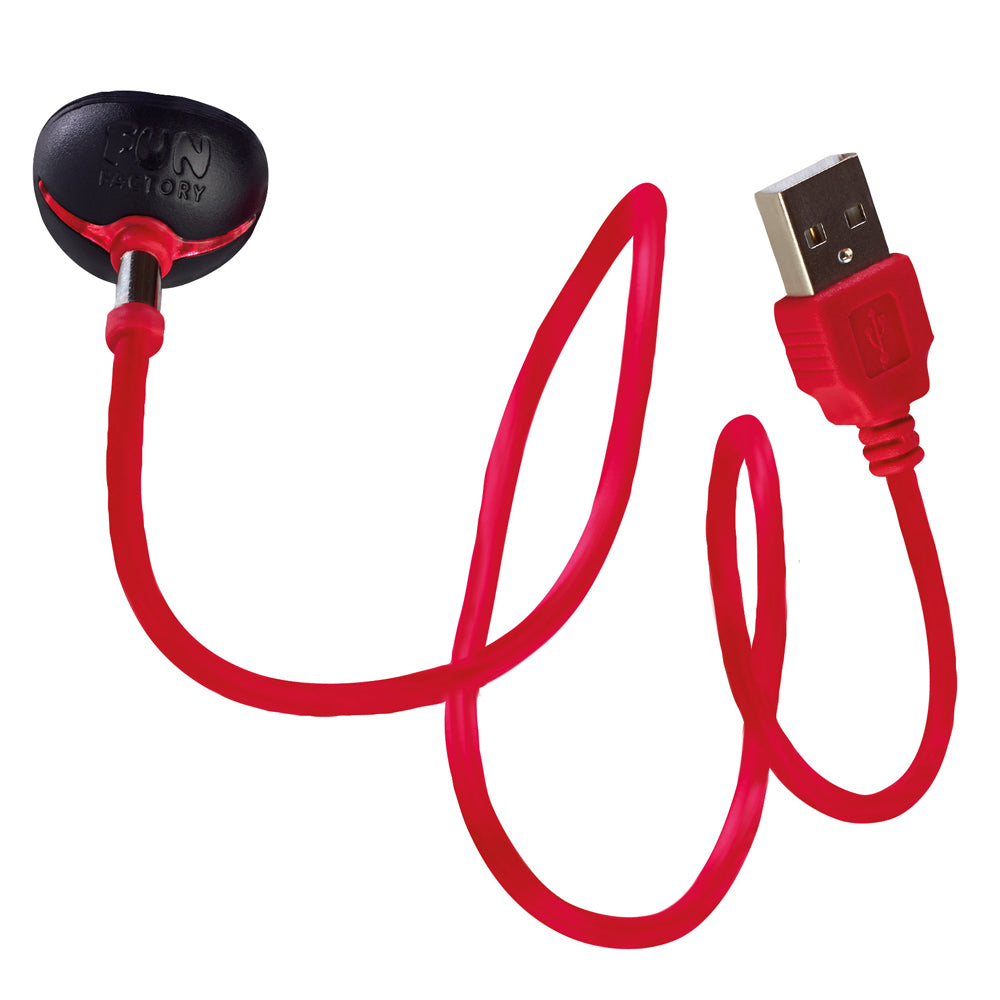 Fun Factory Click 'N' Charge Cord - USB Rechargeable Cable for Adult Toys | Perfect for Discreet Charging at Home or Travel