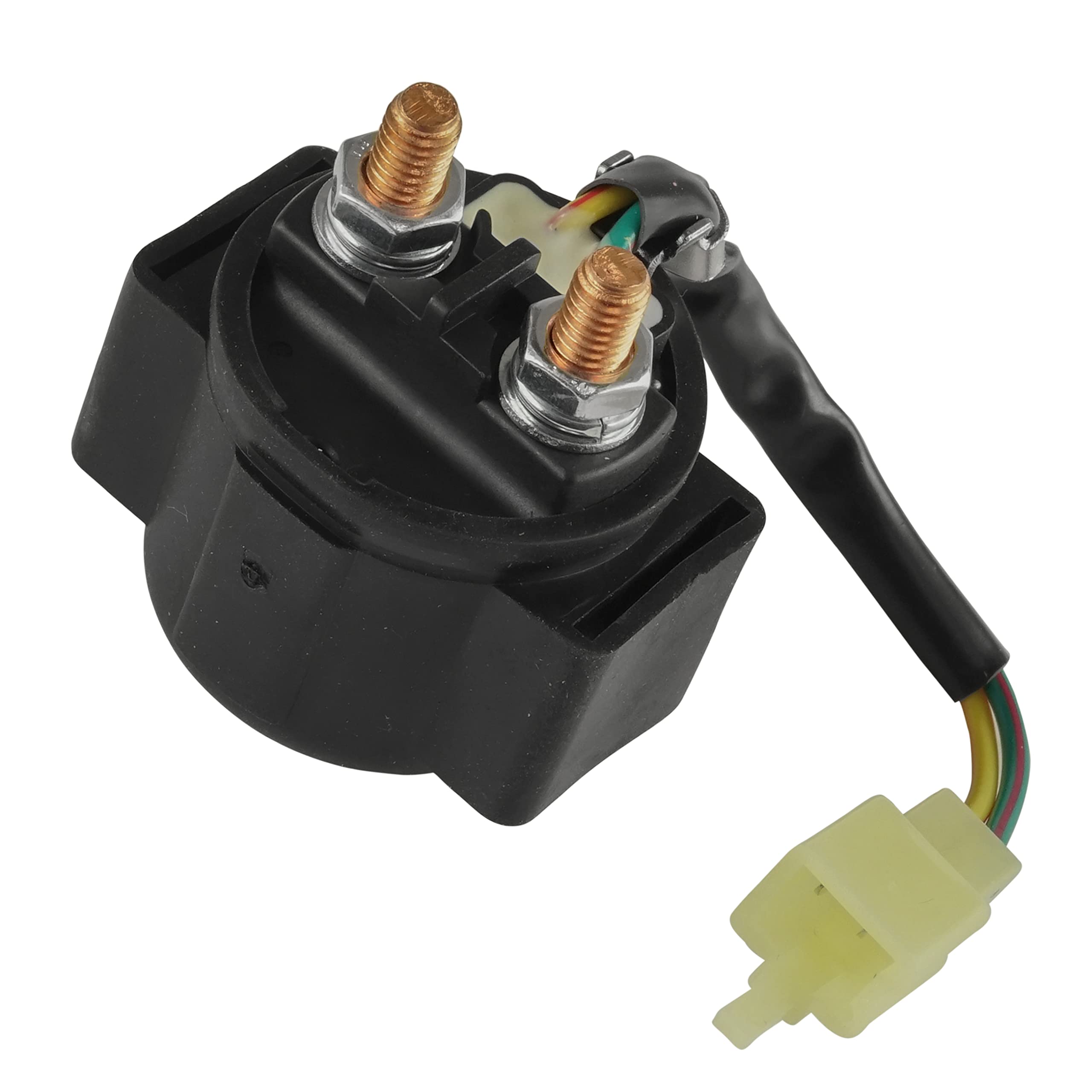 Caltric Starter Solenoid Relay for Hyosung GT125 GT250 GT650 GT125R GT250R GT650R - Motorcycle Engine Starter Replacement Part for Smooth Ignition & Reliable Performance