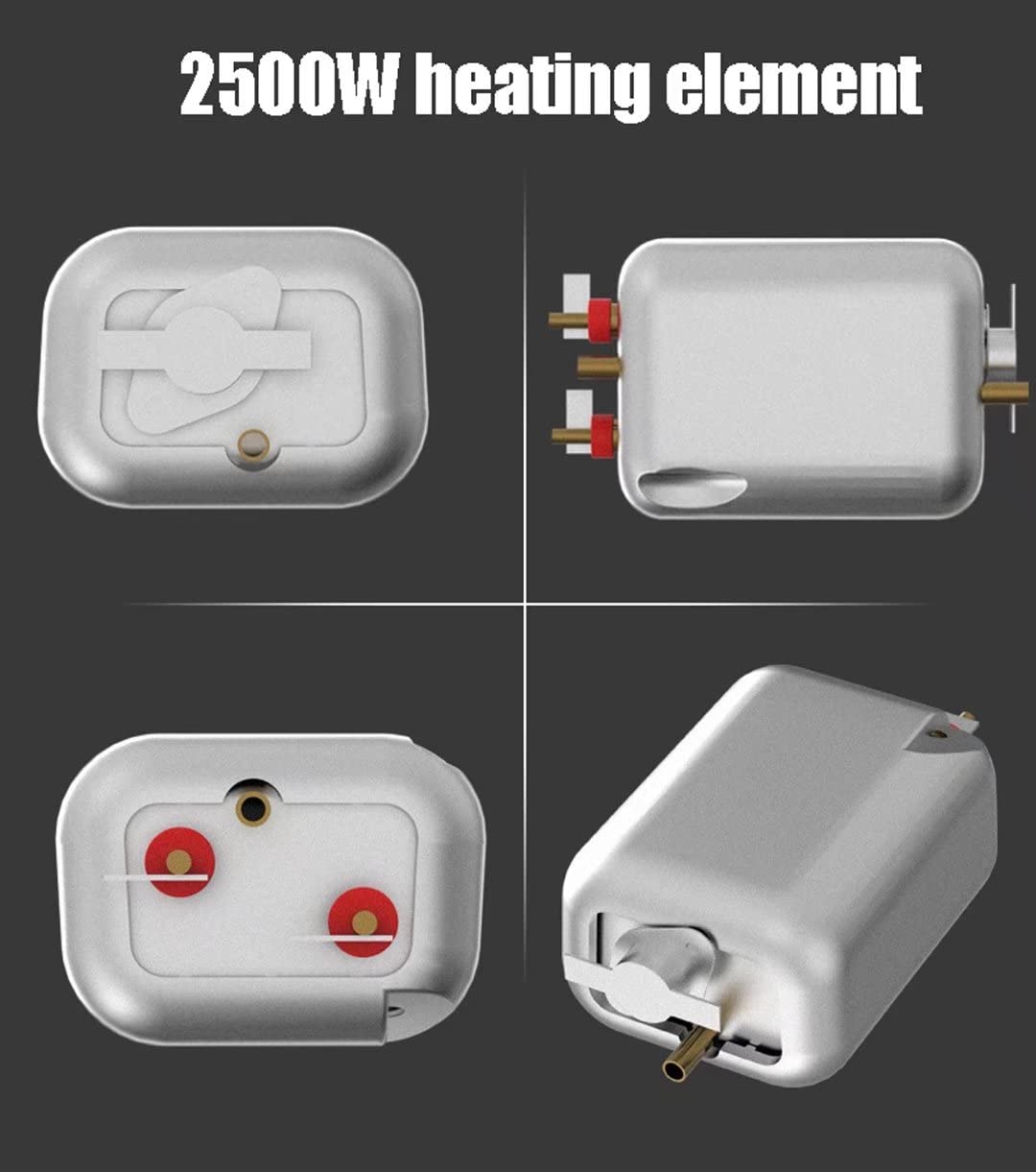 2500W High Pressure Steam Cleaner for Kitchen & Household - 3BAR Electric Handheld Steamer with Nozzles for Oil Stain Removal, 6 Speed Settings - Perfect for Deep Cleaning Floors, Tiles, Grout, Appliances & Car Interiors