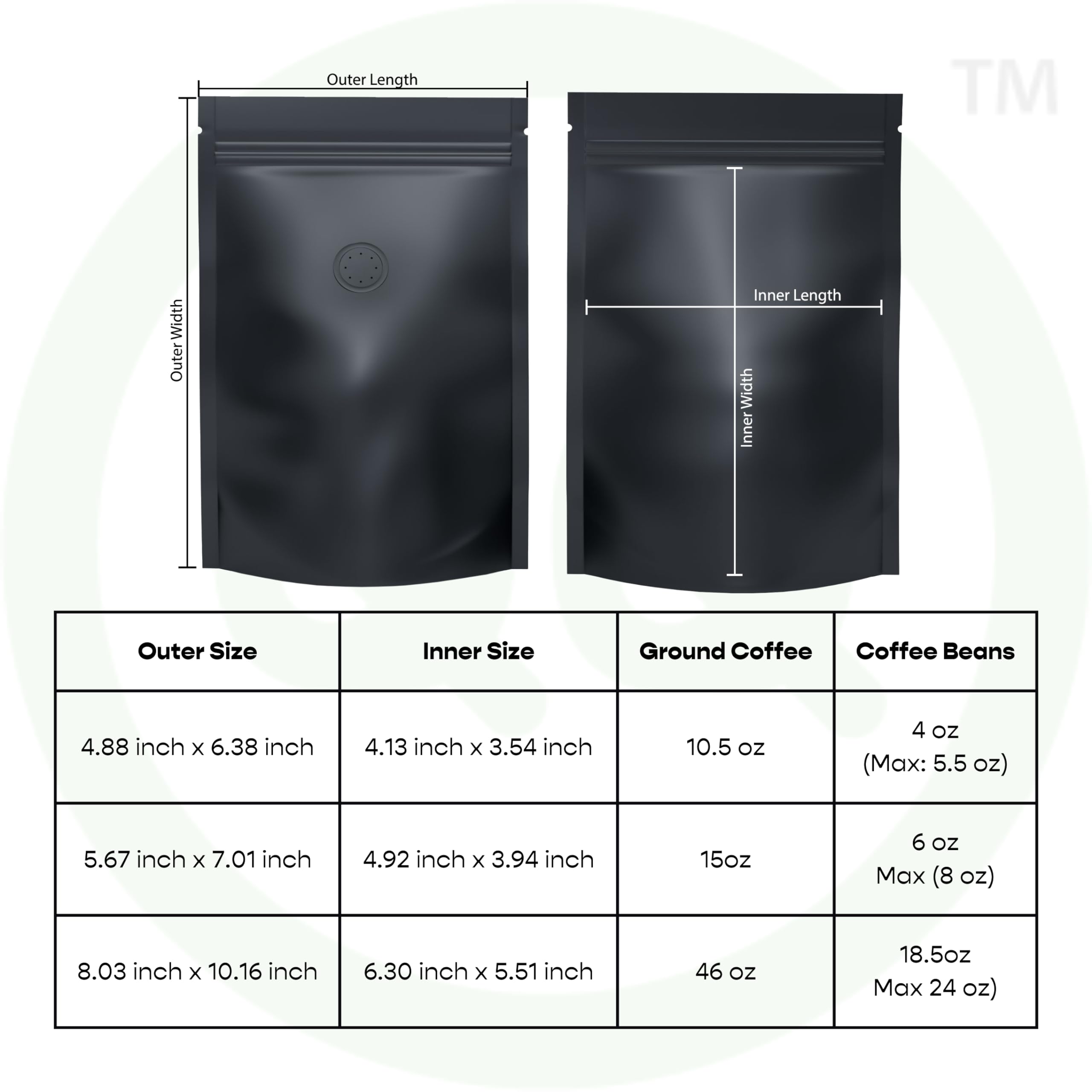Premium Foil Coffee Bags with Zipper & Degassing Valve - Airtight Storage for Whole Bean & Ground Coffee (6oz, Purple, 50-Pack) - Perfect for Home Brewing, Coffee Shops & Gifting