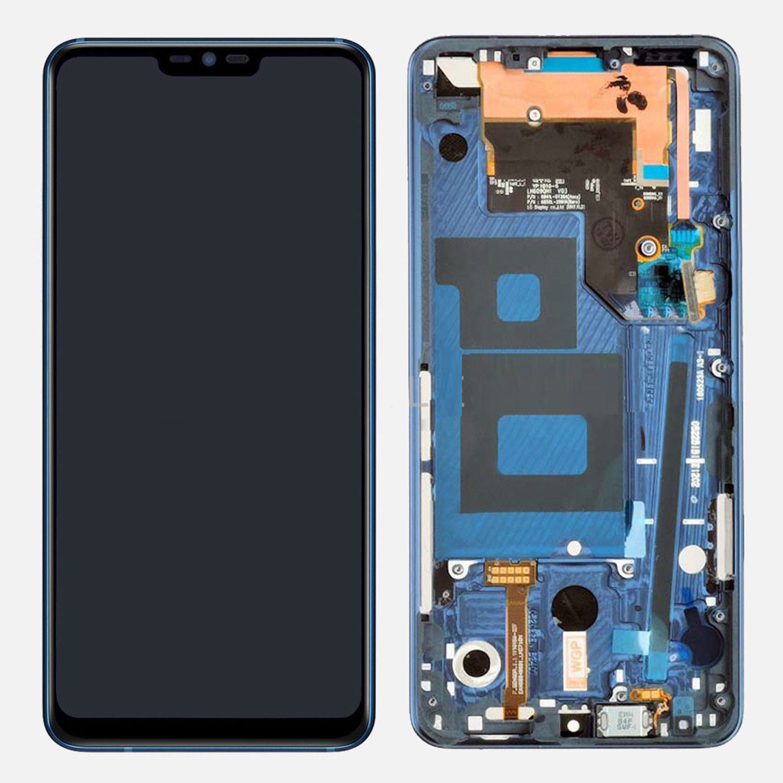LG G7 ThinQ Screen Replacement - Premium LCD Digitizer & Glass Repair Kit for G710 (Blue) | Fix Cracked or Damaged Display for Everyday Use & Gaming