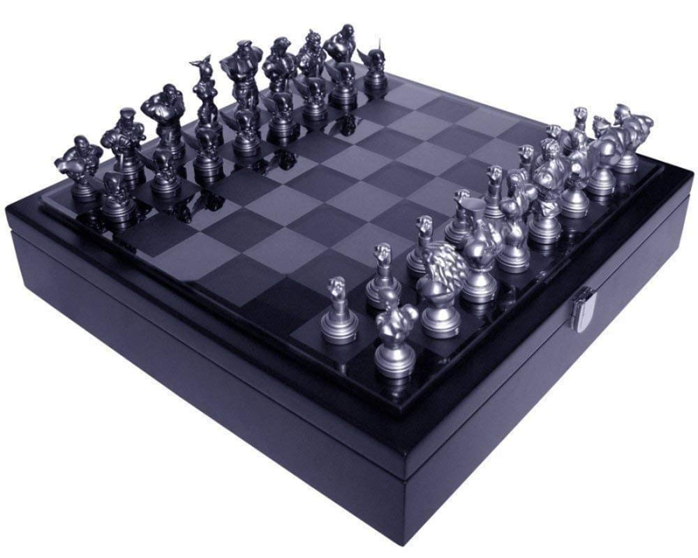25th Anniversary Chess Set - Premium Wooden Chess Board with Handcrafted Pieces - Perfect for Collectors, Gifts & Home Decor | Ideal for Game Nights, Office Decor & Chess Enthusiasts