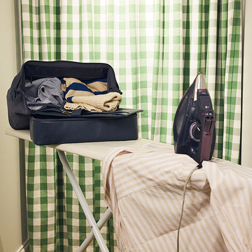 Navy Blue Convertible Mini Weekender Bag - Stylish & Versatile Carry-On for Travel, Gym, or Weekend Getaways