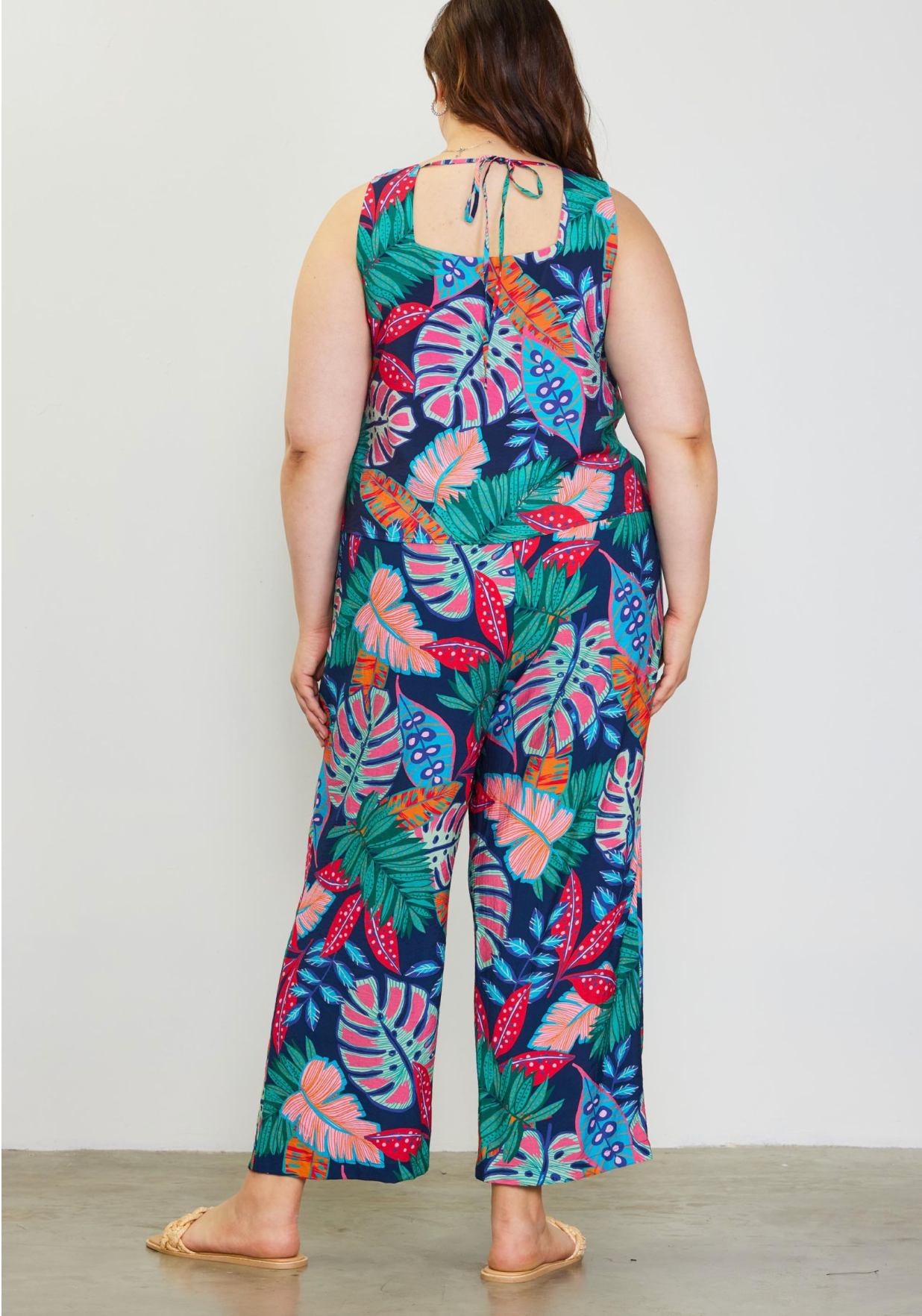 Stylish Tropical Print Pants for Women - Lightweight & Comfortable Summer Beachwear | Perfect for Vacations, Poolside Lounging & Casual Outings