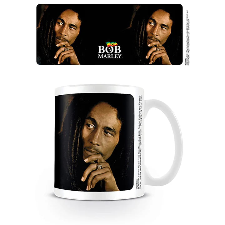 Bob Marley Legend Coffee Mug - 11oz Ceramic Tumbler with Handle - Perfect for Tea, Coffee & Hot Drinks - Great Gift for Reggae Fans & Music Lovers - Home, Office & Cafe Use