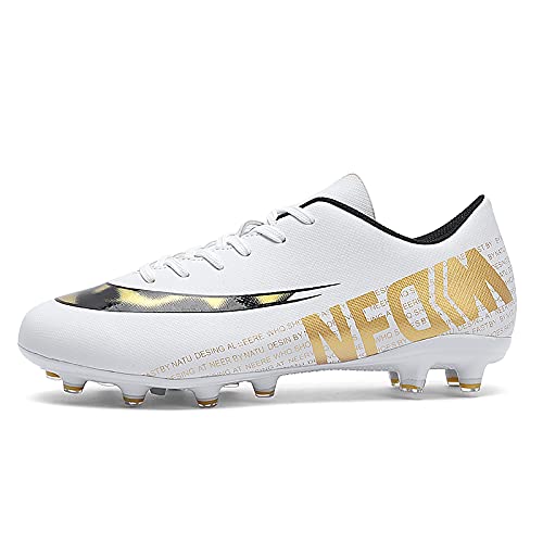 Best Men's & Boys' Soccer Cleats - Indoor/Turf Football Shoes with Comfortable Design for Training & Matches | Lightweight Performance Soccer Shoes for Artificial Grass & Hard Court Play