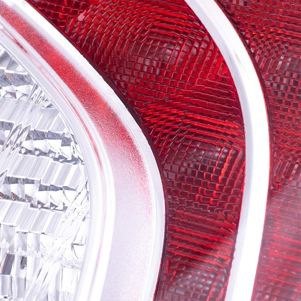OE Style Halogen Tail Lights Outer Assembly Replacement for 2012-2015 Toyota Prius - Pair (Part# TO2800189 TO2801189 8156147190 8155147190) - Perfect for Night Driving & Enhanced Vehicle Safety