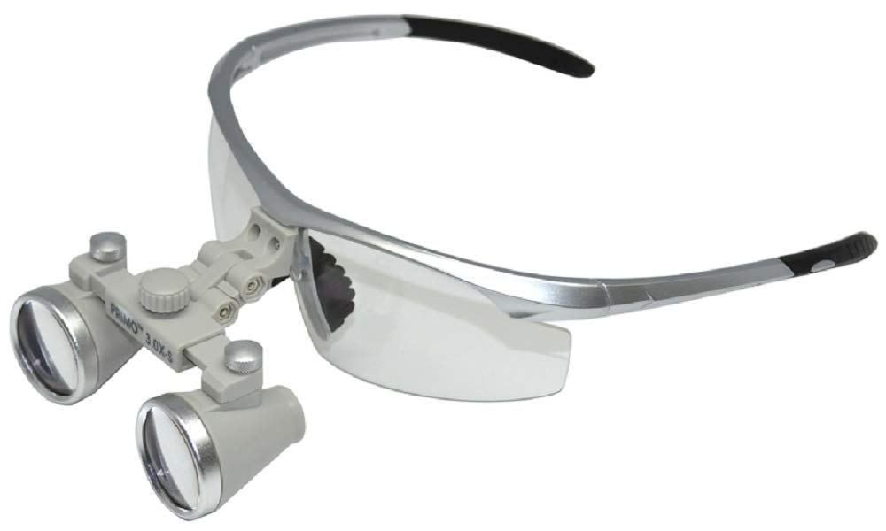 Economical 2.5X Magnification Safety Glasses for Optic Setters - Perfect for Jewelry Making, Watch Repair & Precision Work