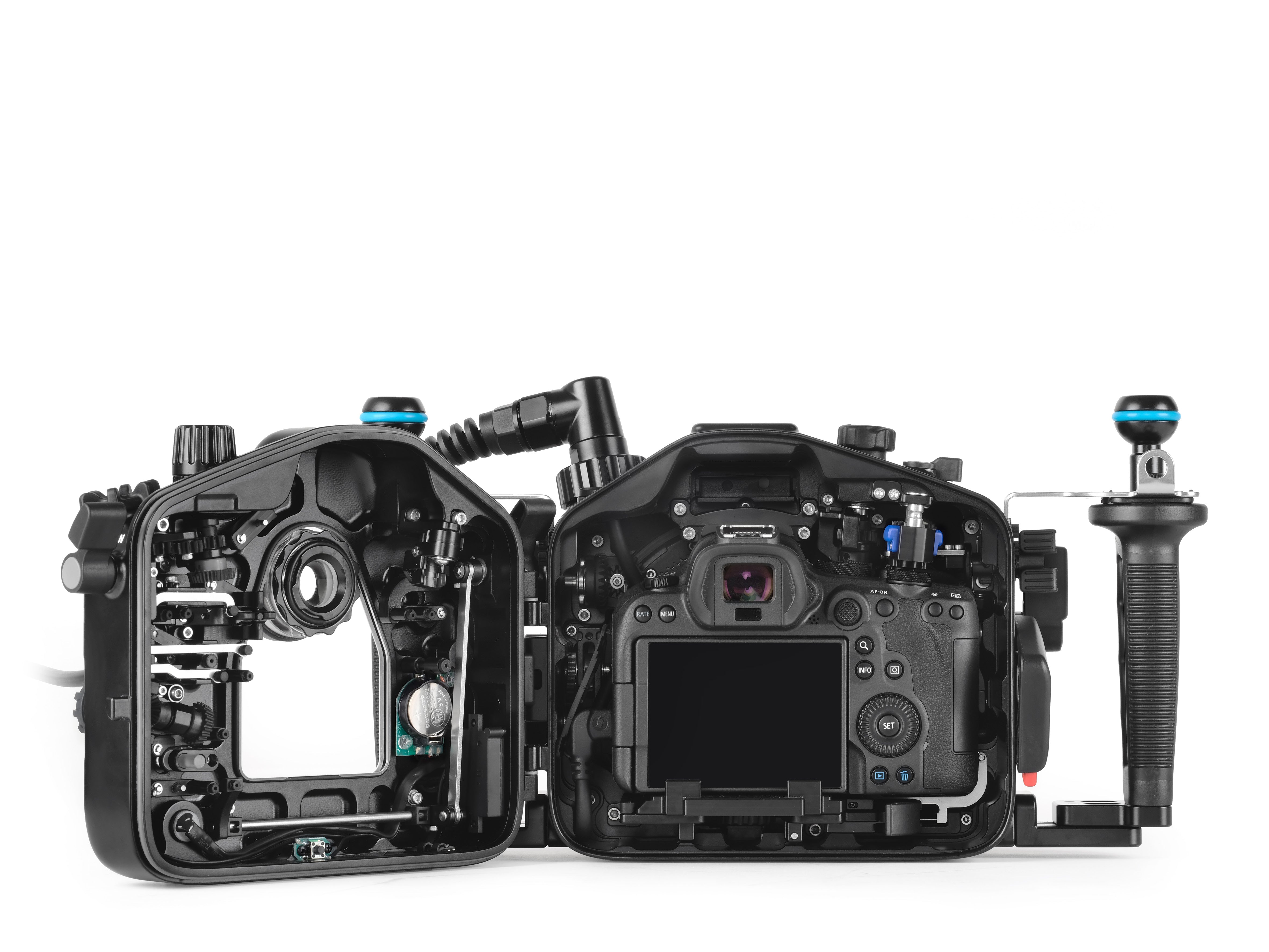 Underwater Housing for Canon EOS R6 II Camera - Waterproof Case for Scuba Diving, Snorkeling & Marine Photography
