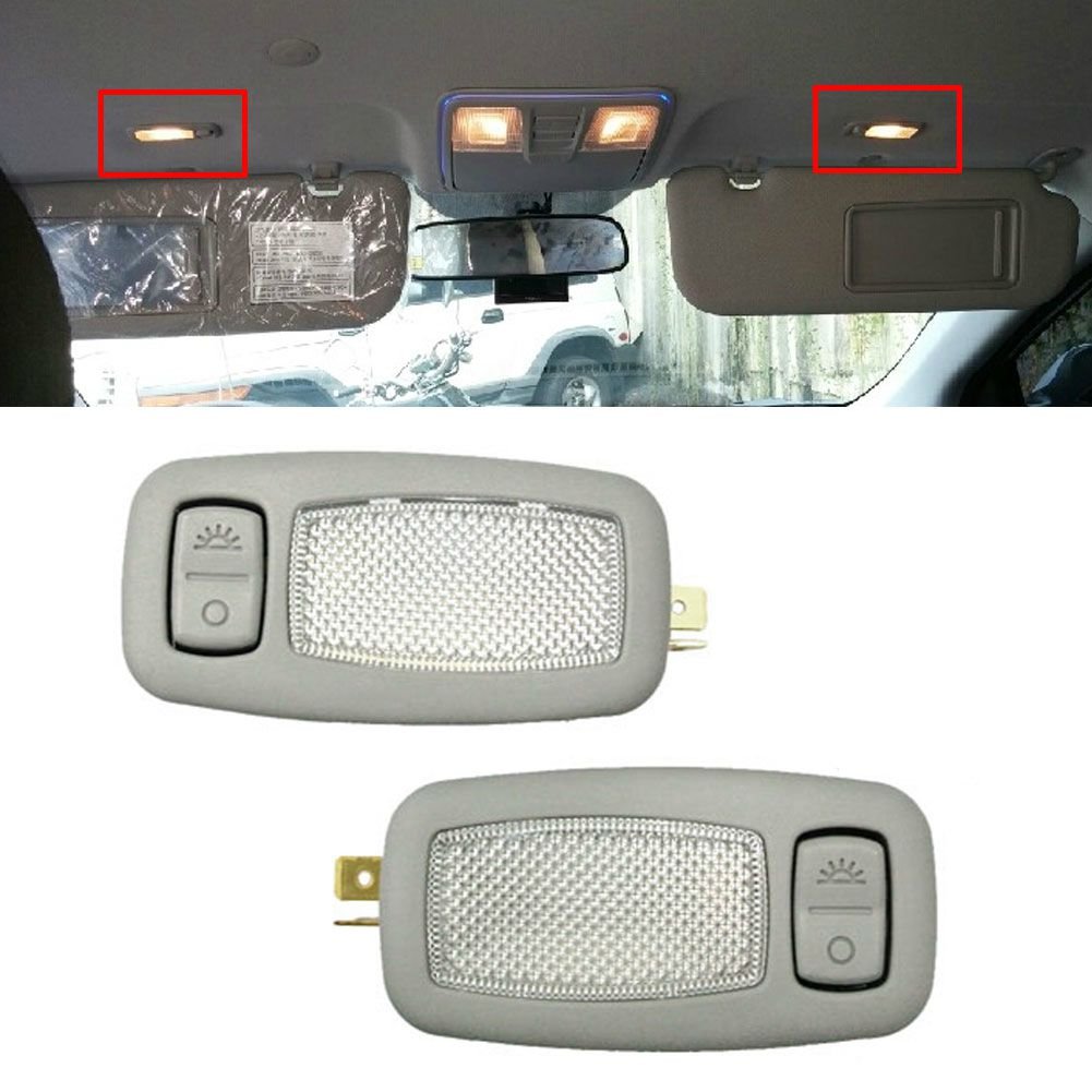 Original Hyundai Interior Vanity Lamp LH RH for Elantra Avante MD 2011-2015 - OEM Replacement Part - Perfect for Night Driving & Car Interior Lighting