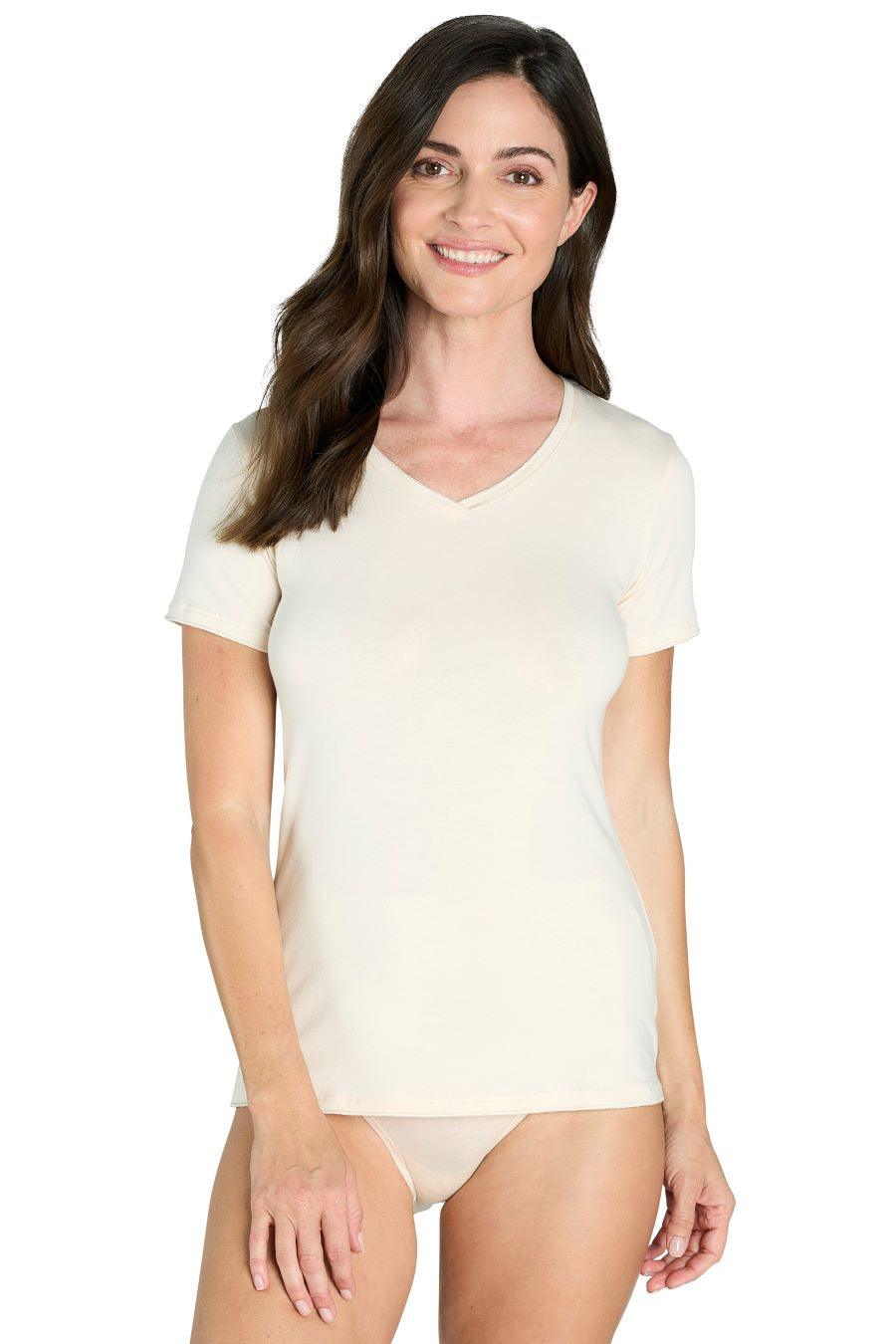 Stylish Women's Short Sleeve V-Neck T-Shirt - Soft Cotton Casual Tee for Everyday Wear | Perfect for Work, Gym & Weekend Outfits