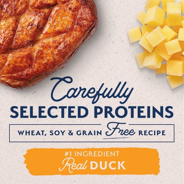 Natural Balance Reserve Grain-Free Duck & Potato Recipe Dry Dog Food - High Protein, Hypoallergenic for Sensitive Stomachs - Perfect for Adult Dogs with Allergies or Digestive Issues