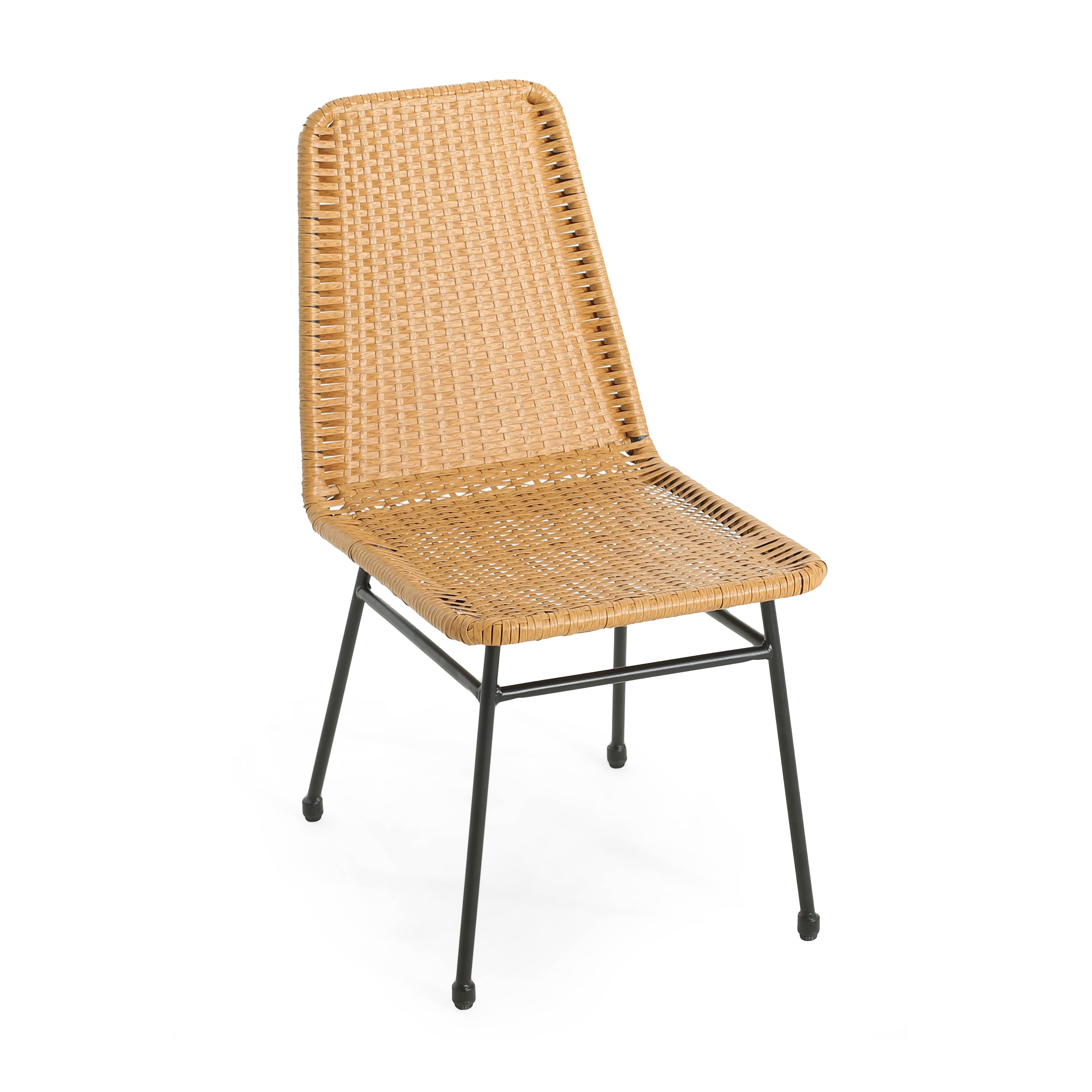 Modern Dining Chairs Set of 2 - Sturdy Wooden Kitchen Chairs with Padded Seat - Comfortable Home & Restaurant Furniture for Dining Room, Kitchen, Breakfast Nook & Outdoor Patio